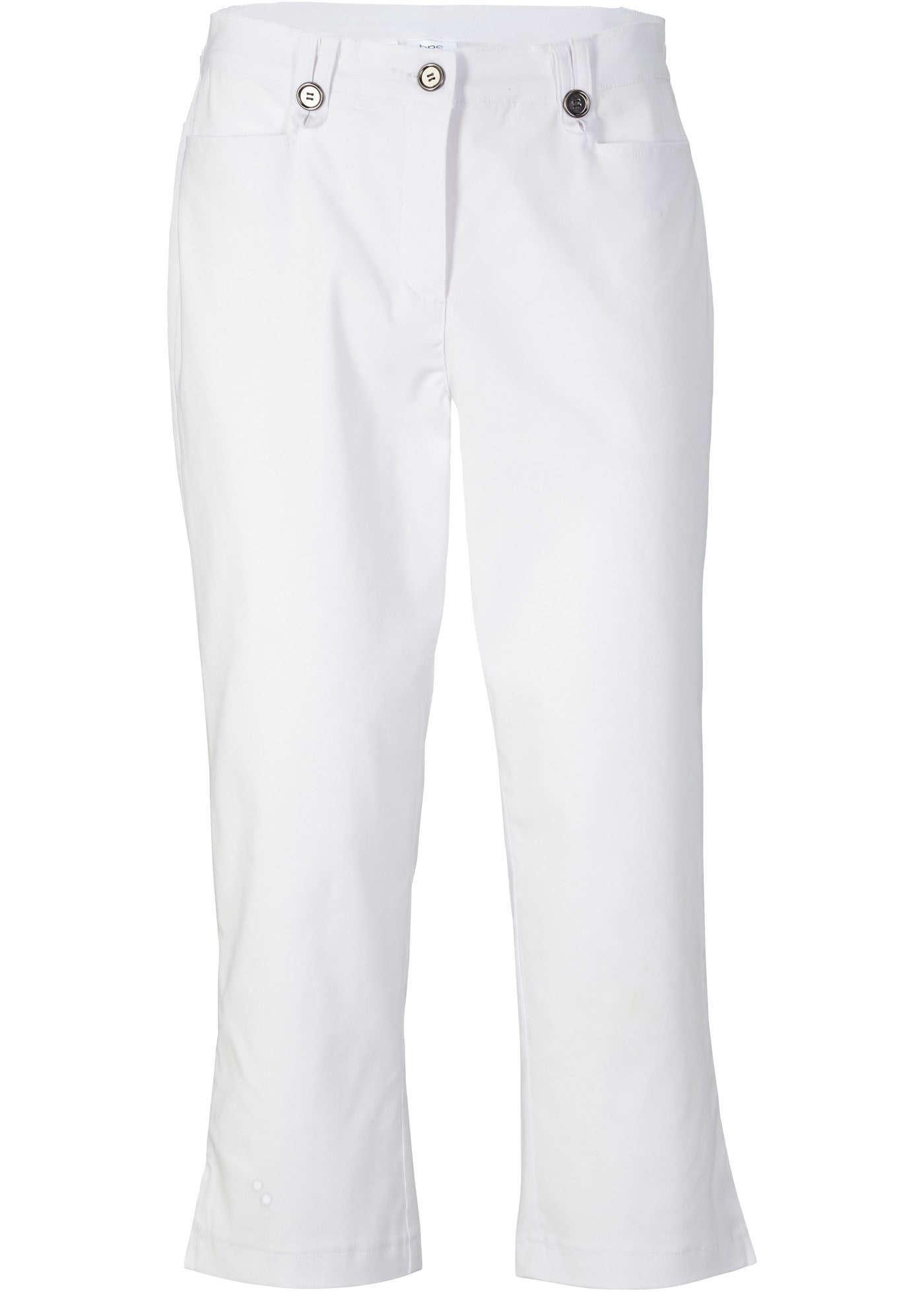 bonprix 7/8-Hose »7/8-Bengalin-Hose mit Bequembund«  mit Elasthan-Anteil, Regular Fit, mit Bequembund