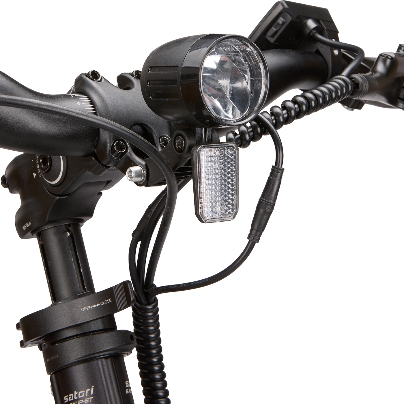 Vaun »VAUN Sight Cityrad mit Ortlieb Tasche« Heckmotor 250 W Elektrofahrrad für Alltag und Einkauf