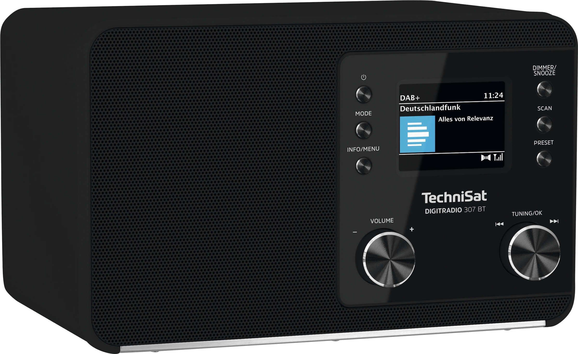 »DIGITRADIO BAUR 307 RDS 5 Digitalradio TechniSat BT«, (DAB+)-UKW (Bluetooth W) | Radio mit