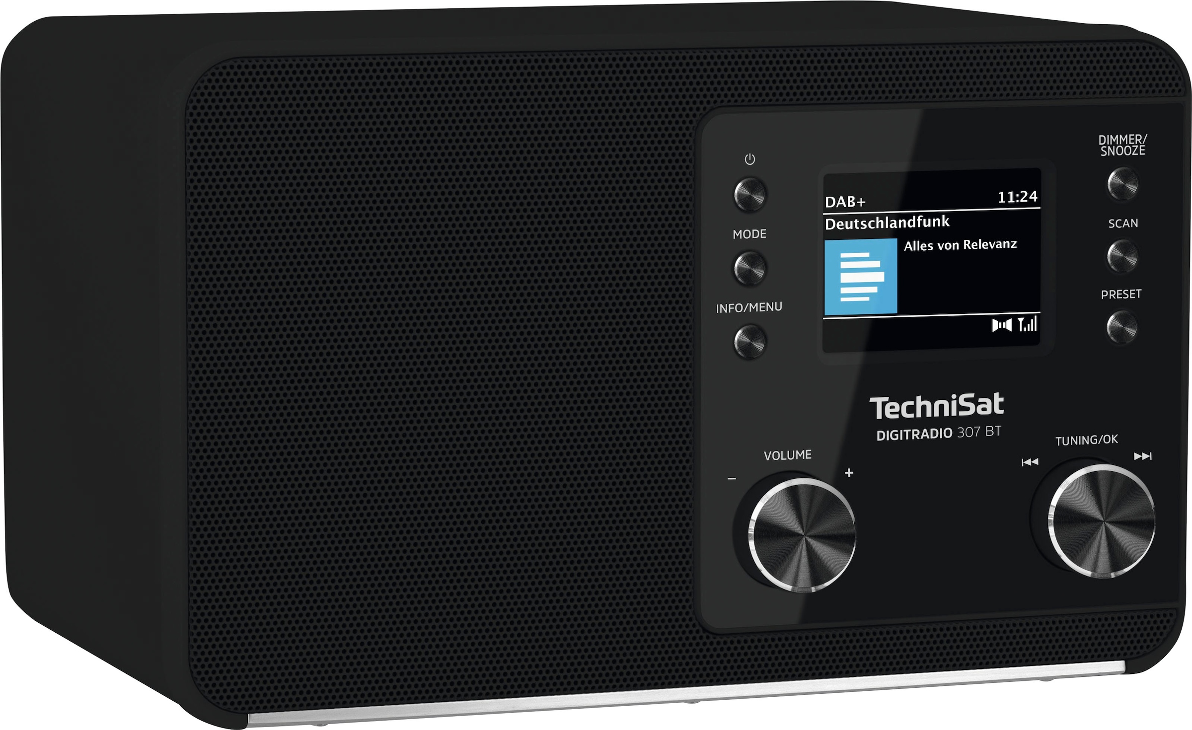 mit Radio BAUR RDS TechniSat Digitalradio | 307 BT«, (Bluetooth 5 W) (DAB+)-UKW »DIGITRADIO