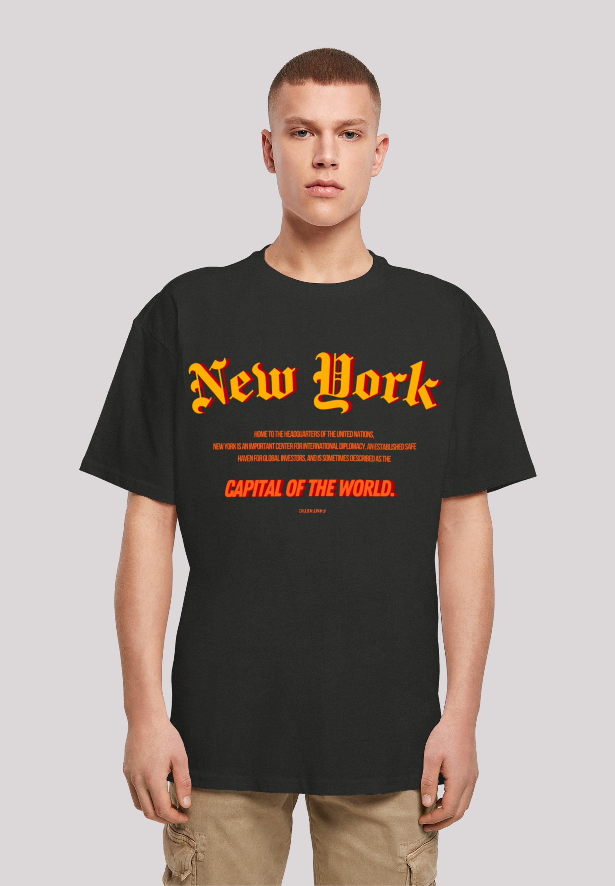 F4NT4STIC T-Shirt "New York OVERSIZE TEE", Print