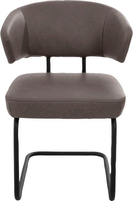 K+W Komfort & Wohnen Freischwinger "Mikkado Tube" () 1 Stk. Leder CLOUD abg günstig online kaufen