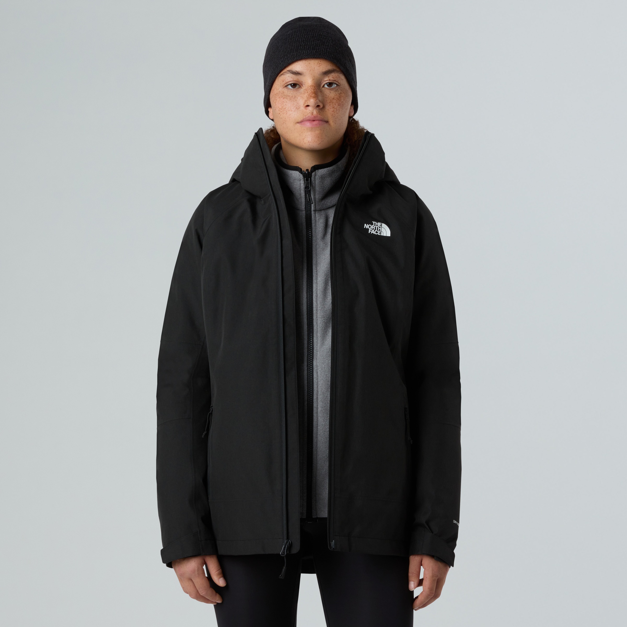 The North Face 3-in-1-Funktionsjacke »W INLUX TRICLIMATE - EU«, (1 St.), 3-in-1, warm, wasserdicht, feminin – Übergangsjacke