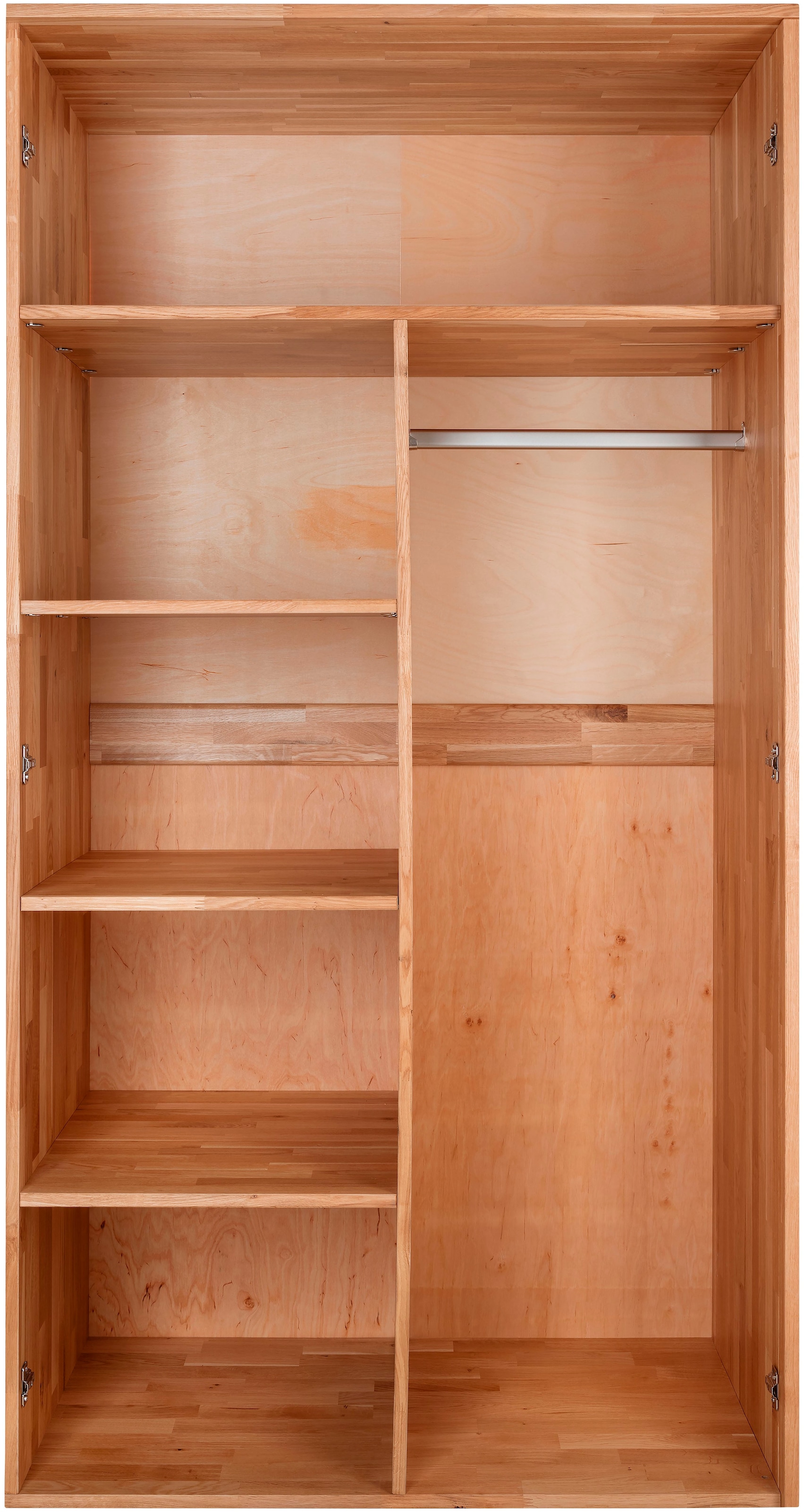 OTTO home Inneneinteilung »Hällevik - Trennwand für extra Stauraum aus massivem Eichenholz« Für Hällevik Schrank 97 cm (2 Türen) und 98 cm (3/4 Türen)