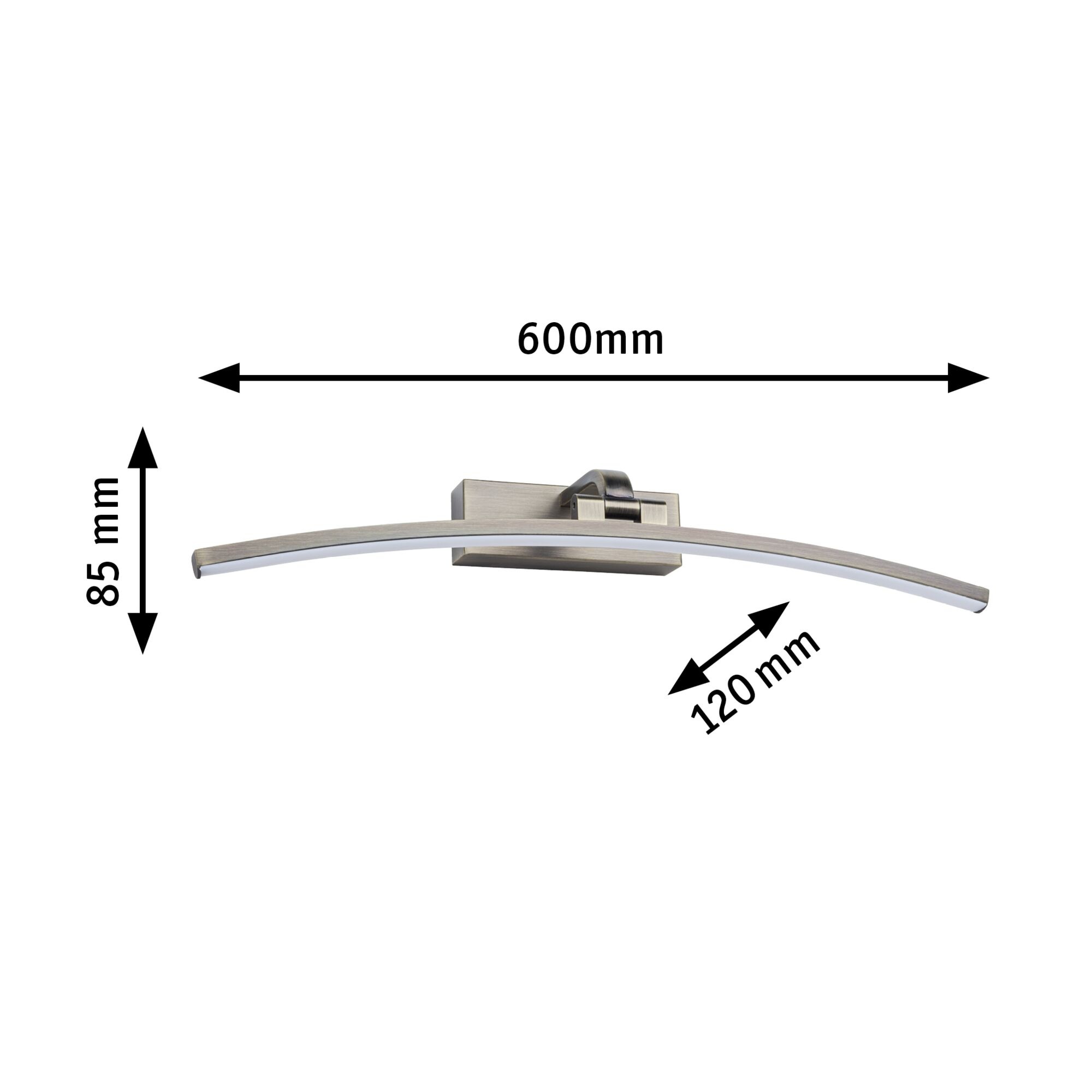 Paulmann LED Bilderleuchte »Bento 3000K, 230V«, 1 flammig