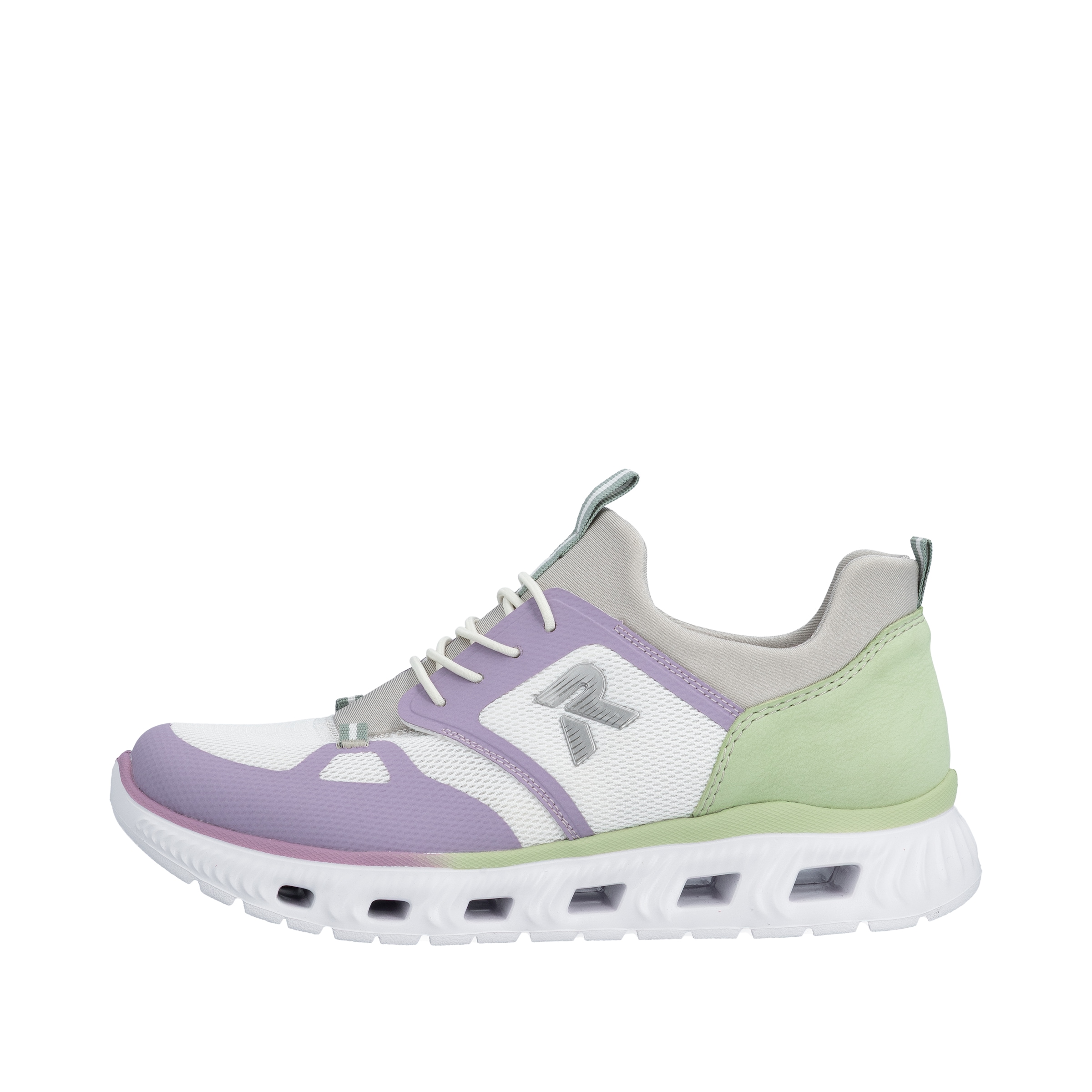 Rieker Slip-On Sneaker  Slipper, Freizeitsneaker, Halbschuh mit MemoSoft- Innensohle