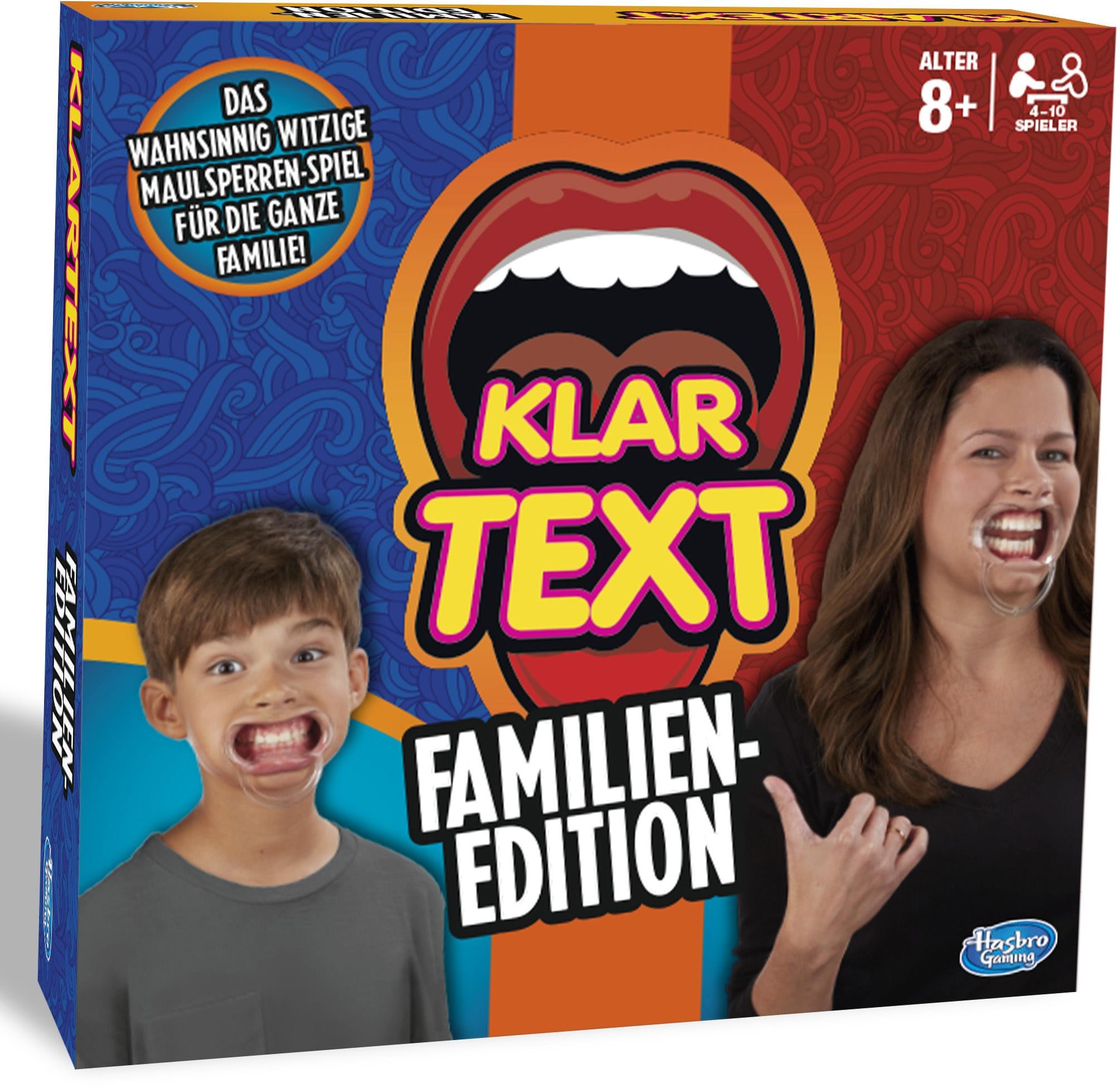 Hasbro Spiel »Klartext - Familien-Edition«, Made in Europe