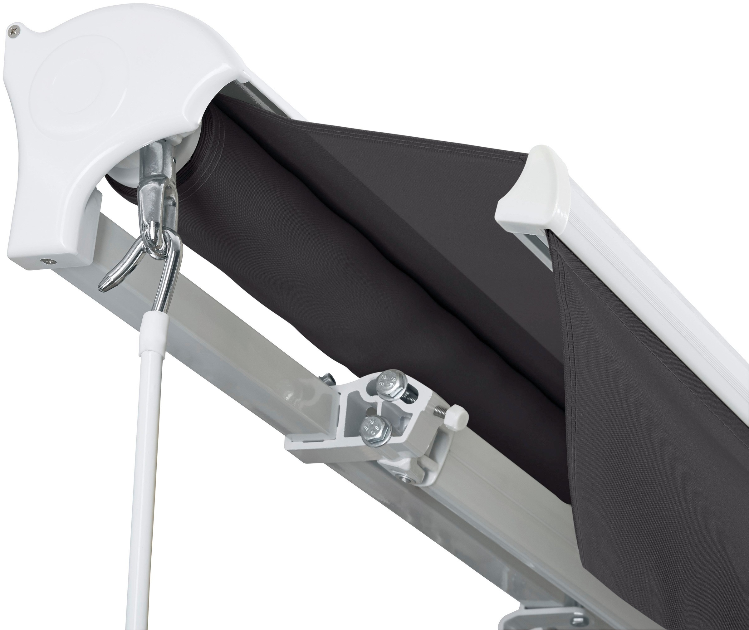 KONIFERA Mallorca Half-Cassette Awning Anthracite 500cm 2