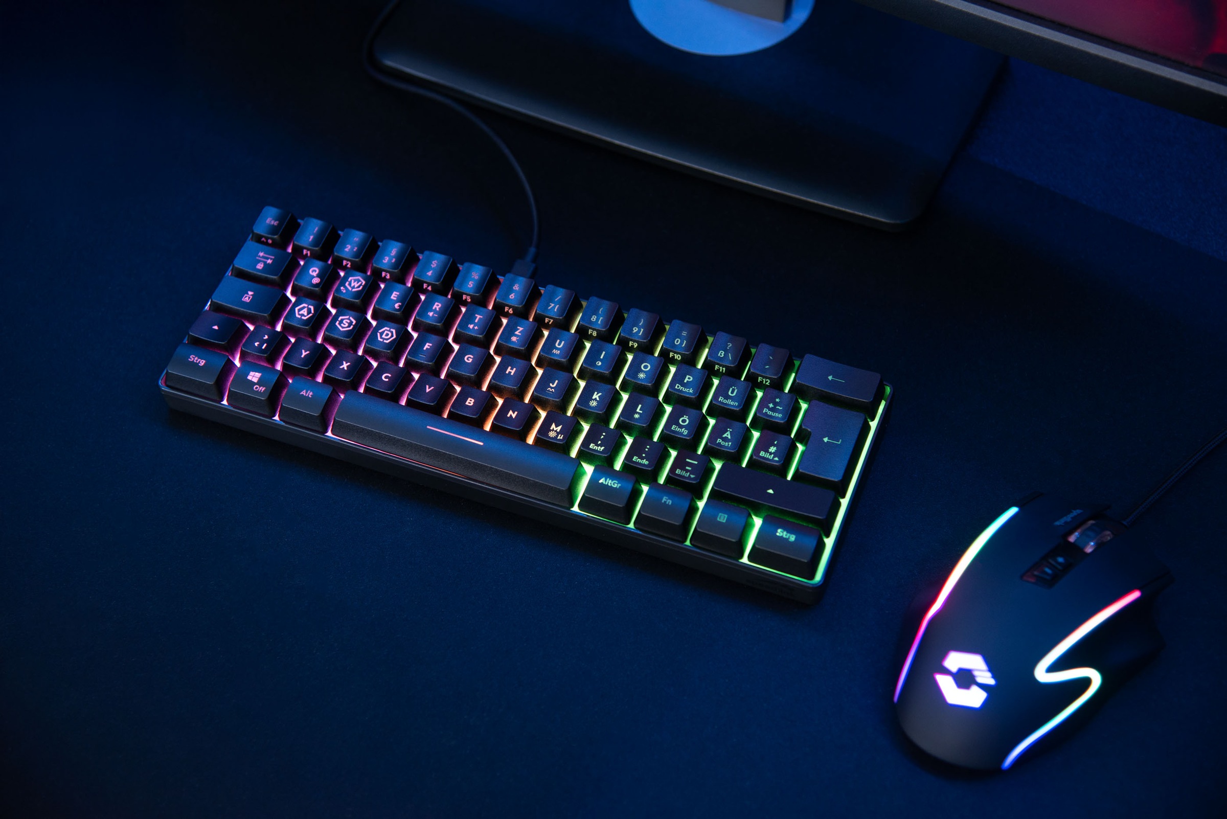 Speedlink Gaming-Tastatur »Letos RGB 60%«, (USB-Anschluss-Anpassbare Höhe)
