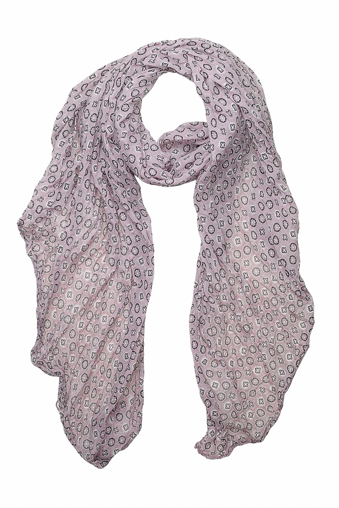 COLLEZIONE ALESSANDRO Modeschal »Rosé« rosa su juoda spalva ...