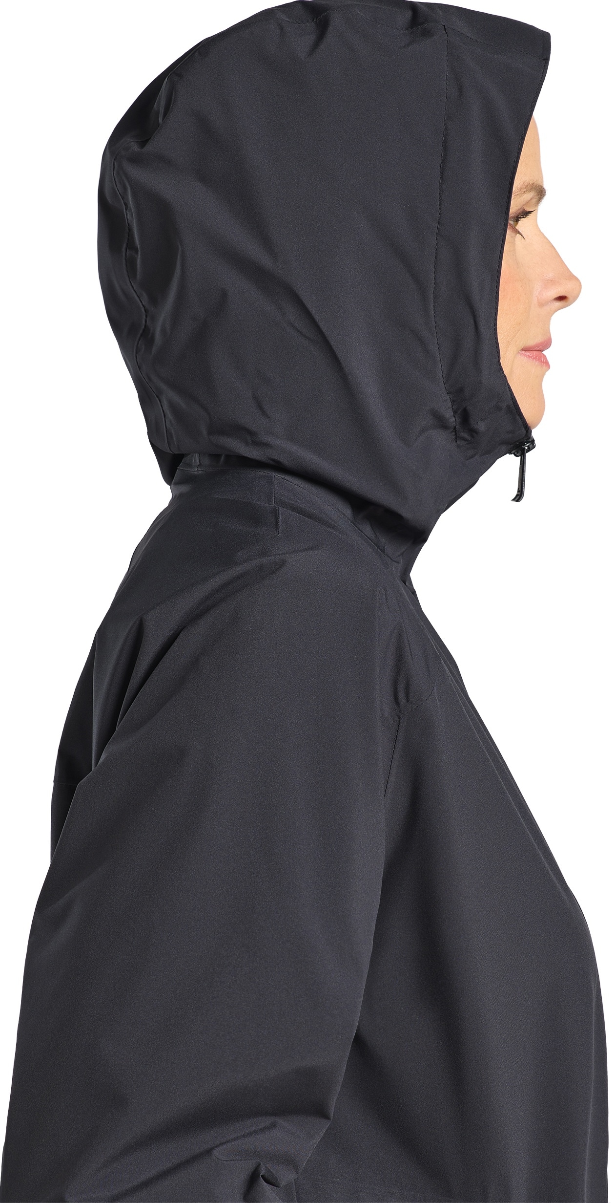 Jack Wolfskin Funktionsjacke »MAINKAI LONG JKT W«, mit Kapuze