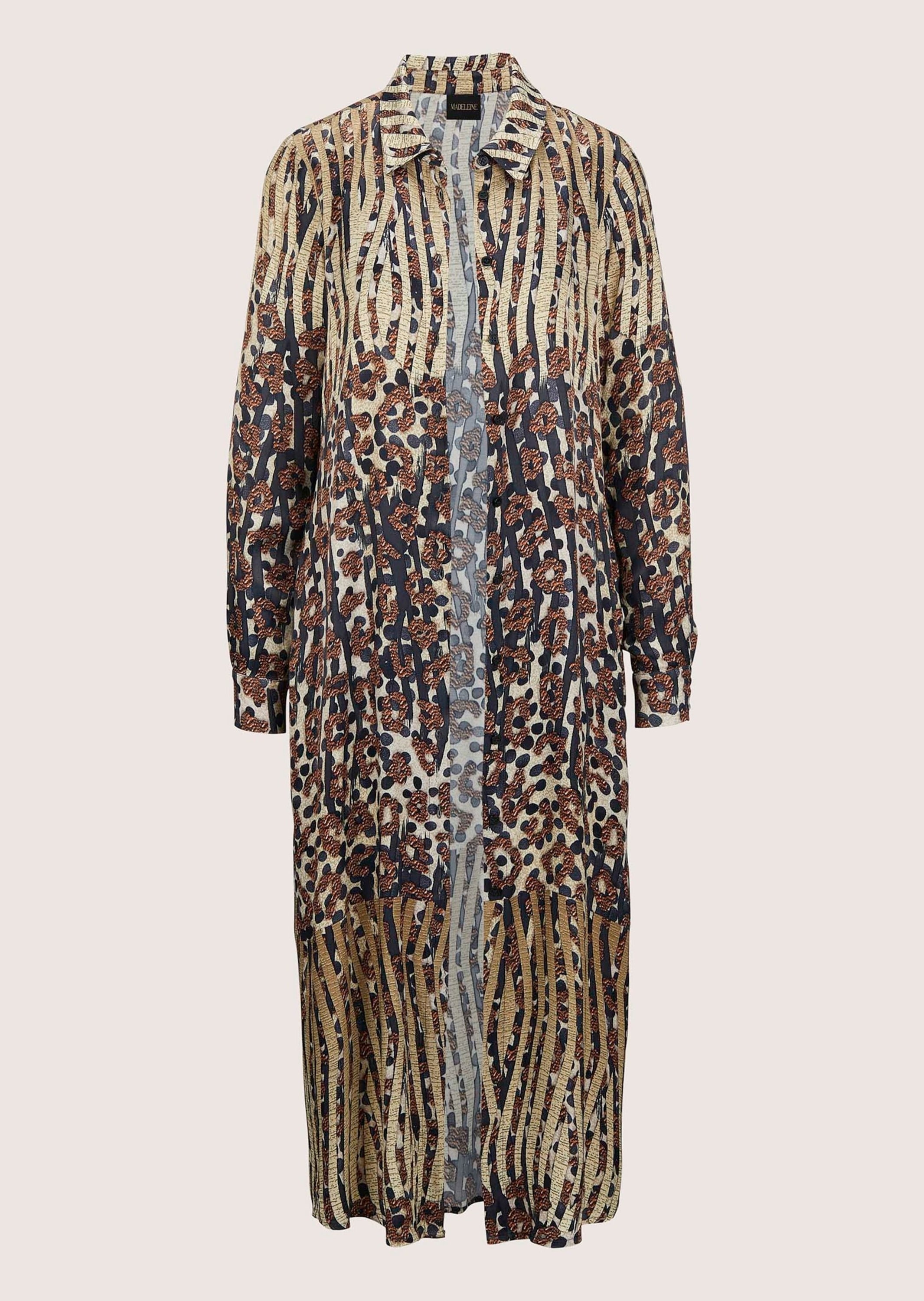 MADELEINE Midikleid "Kleid Bedrucktes Satinkleid" günstig online kaufen