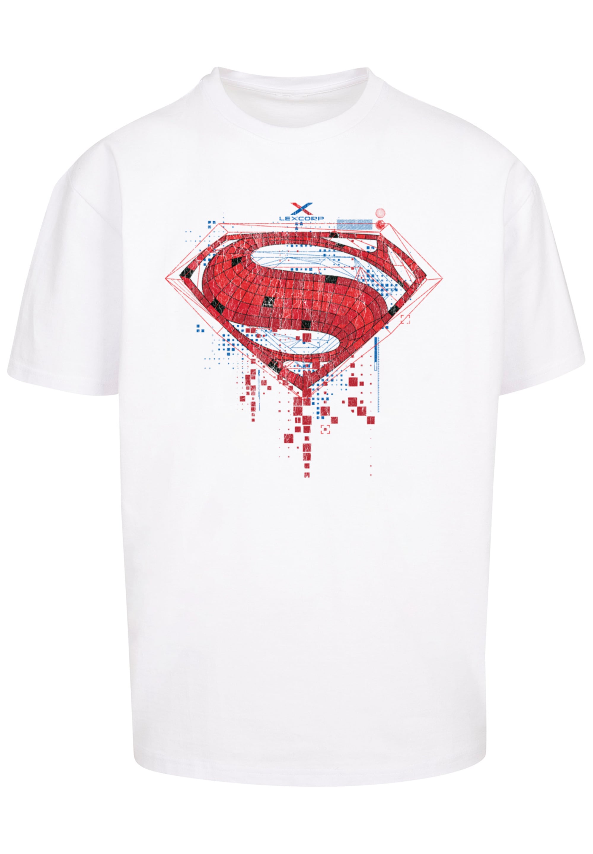 F4NT4STIC T-Shirt »DC Comics Superman Geo«, Print