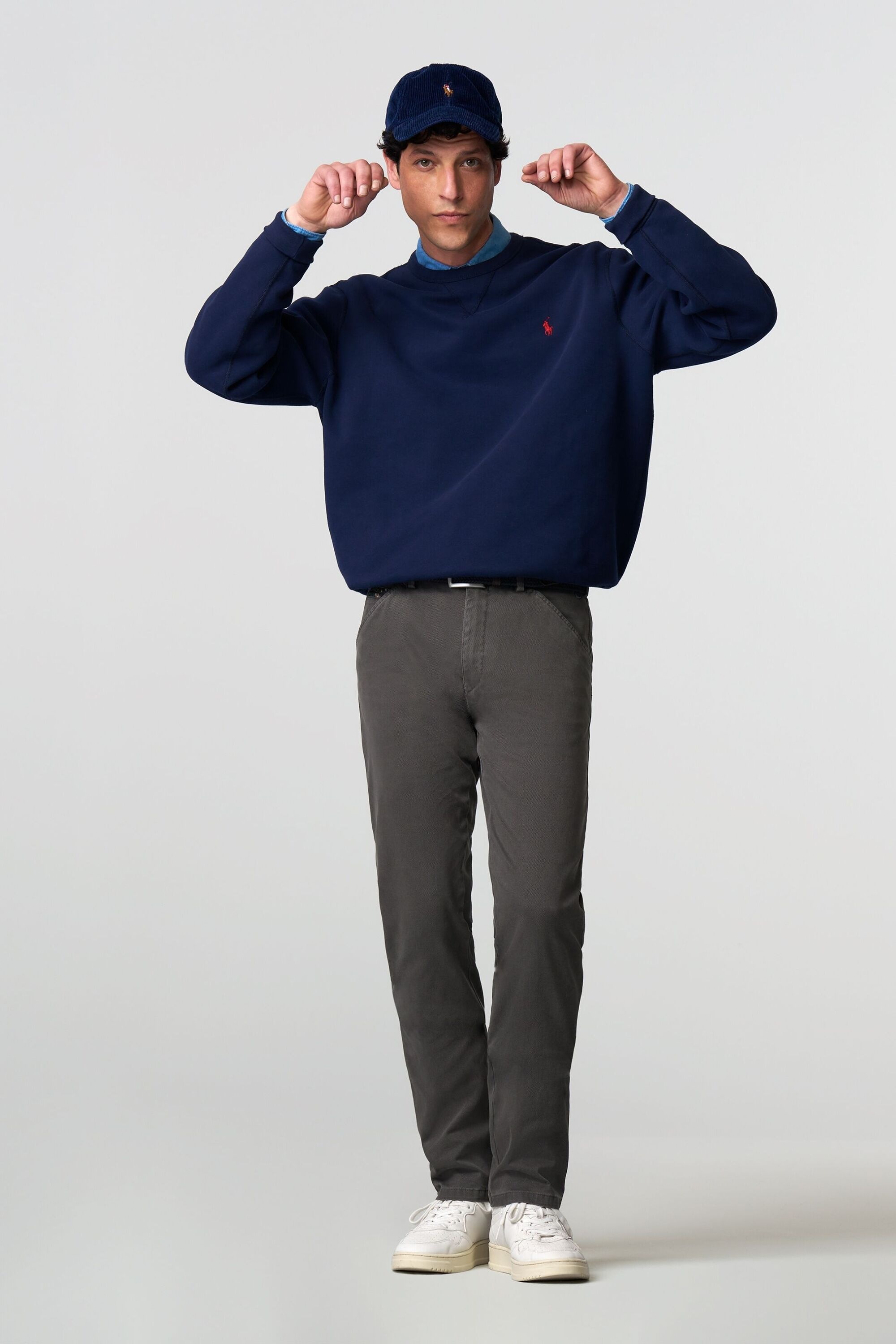 MEYER Chinos »Chicago«, aus Original LIBERTY Stoff