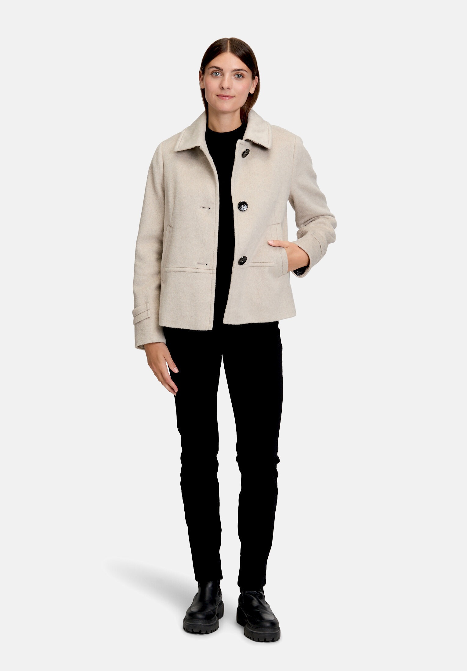 Gil Bret Wolljacke »Damen mit Kragen«
