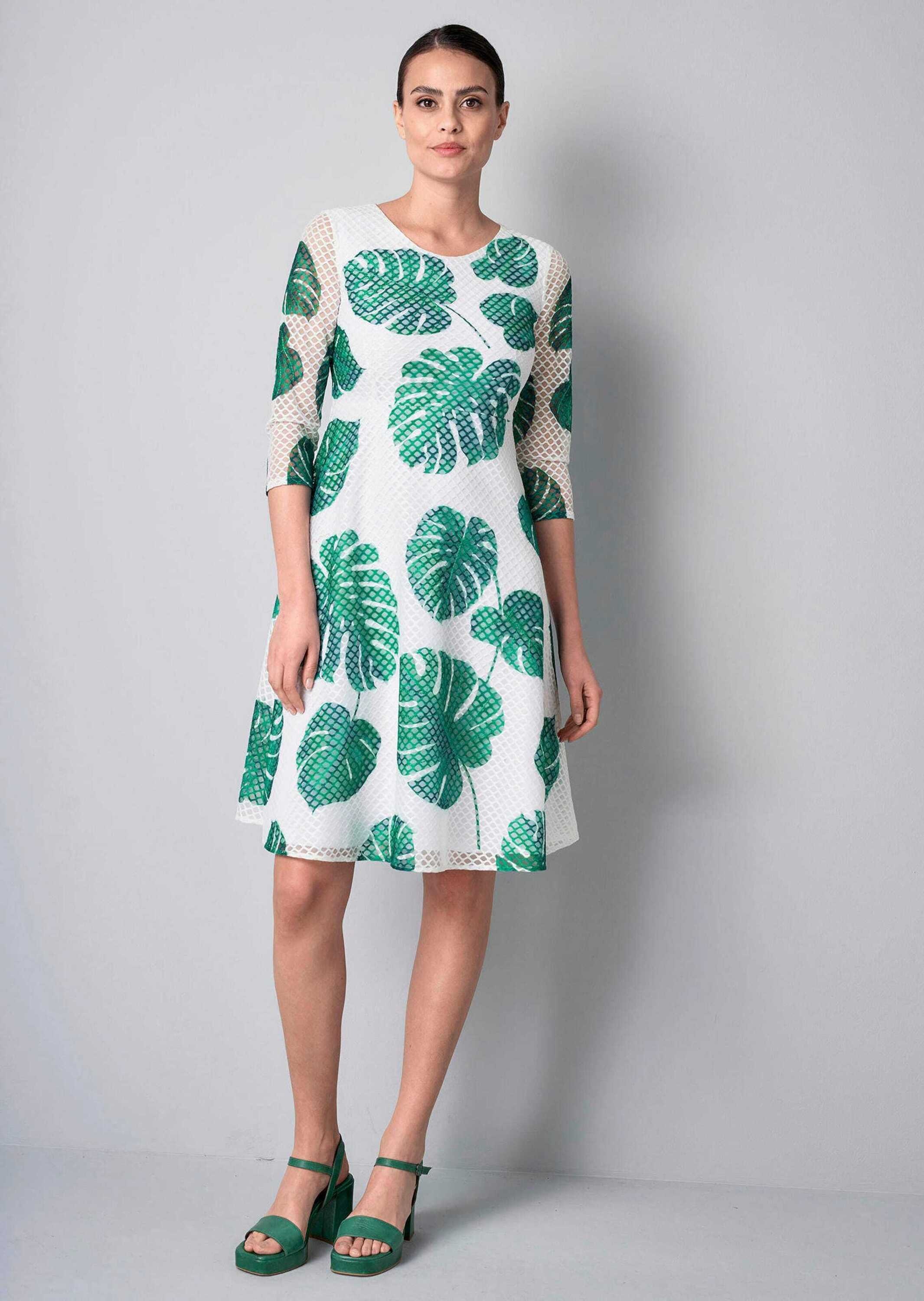 Thumbnail - Alba Moda Druckkleid "Kleid Kleid aus Lochspitze"