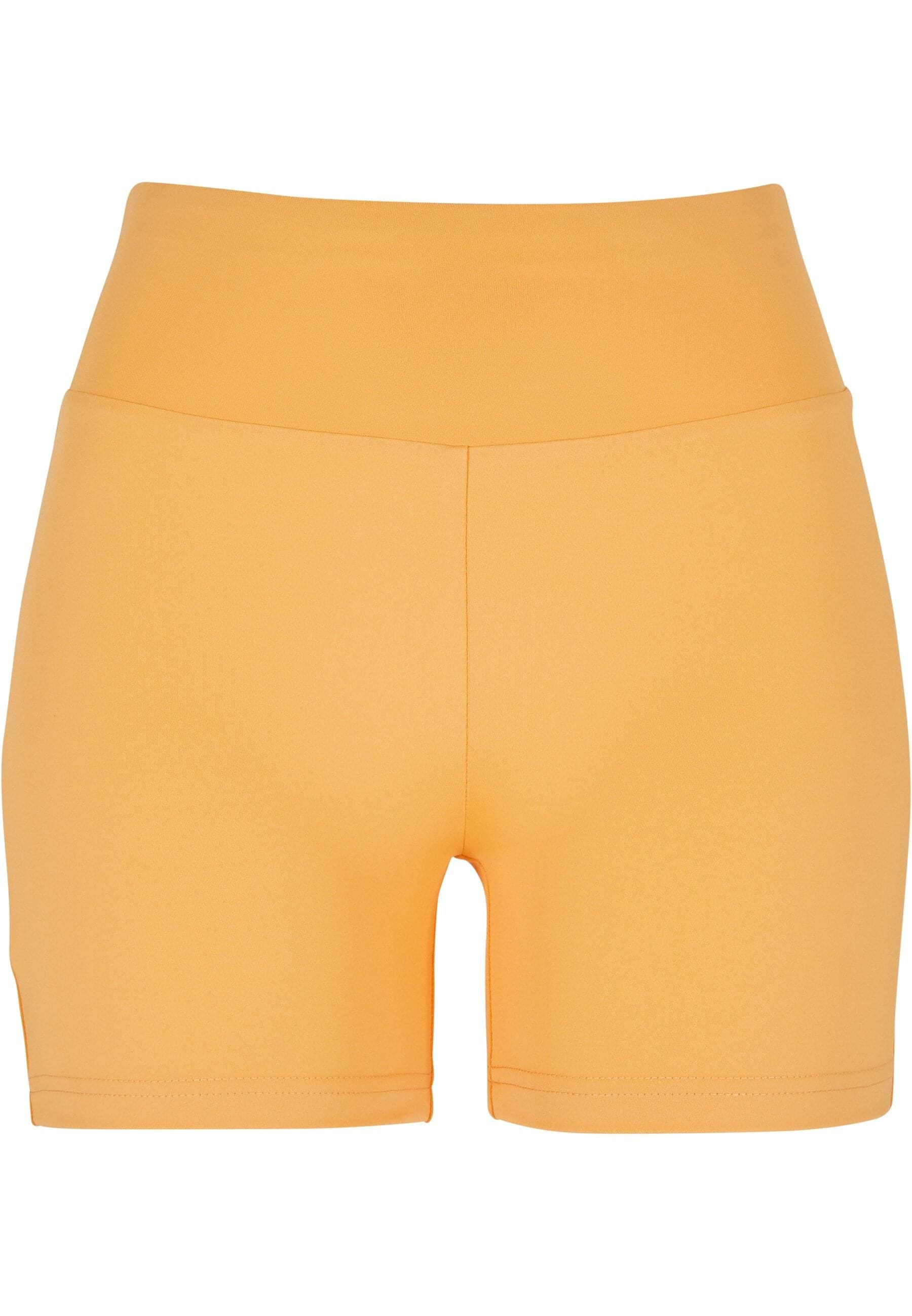 URBAN CLASSICS Stoffhose "Urban Classics Damen Ladies Recycled High Waist Cycle Hot Pants", (1 tlg.)