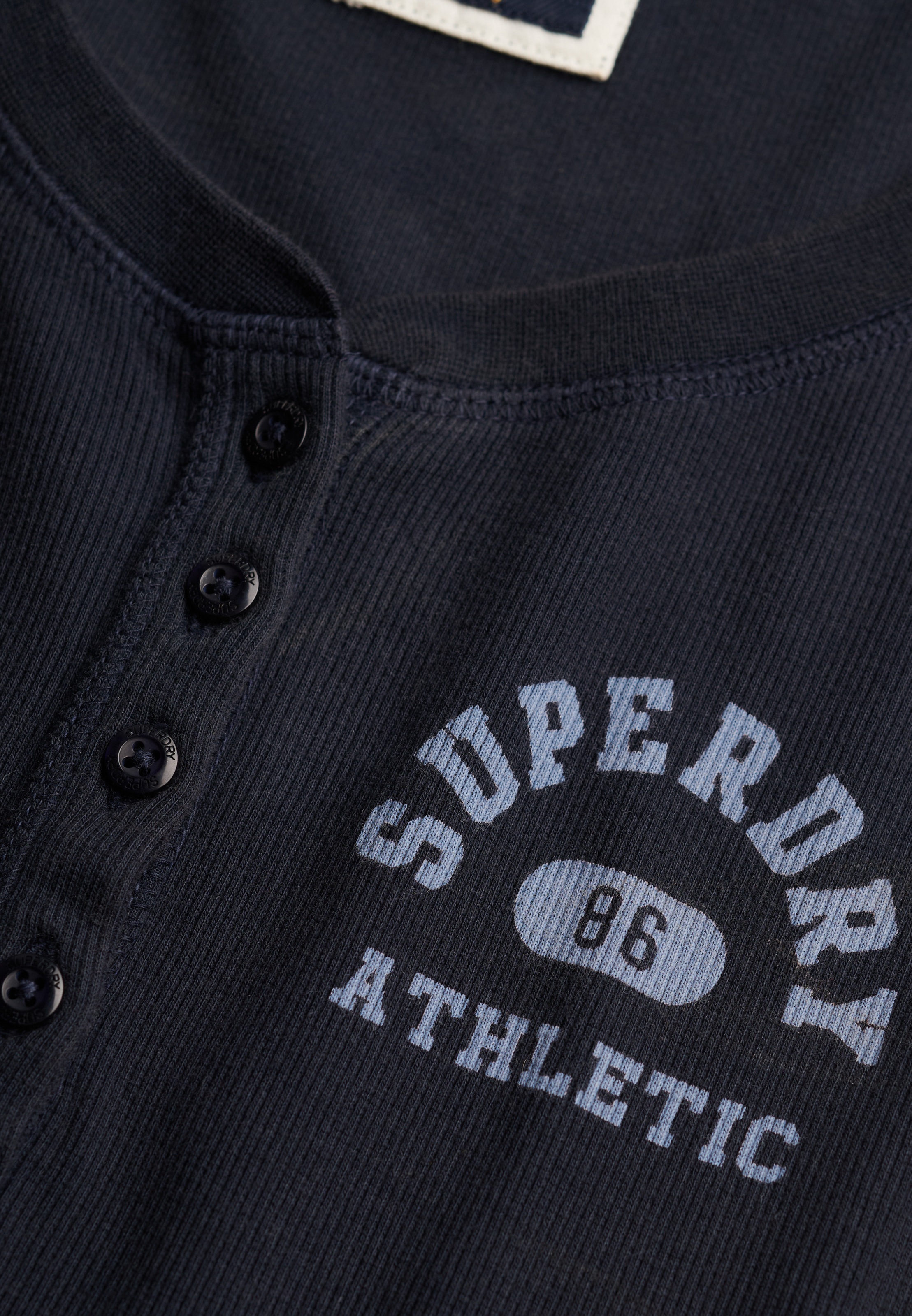 Superdry Langarmshirt »ATHLETIC BUTTON DOWN LS TOP« Baumwolle, skinny fit