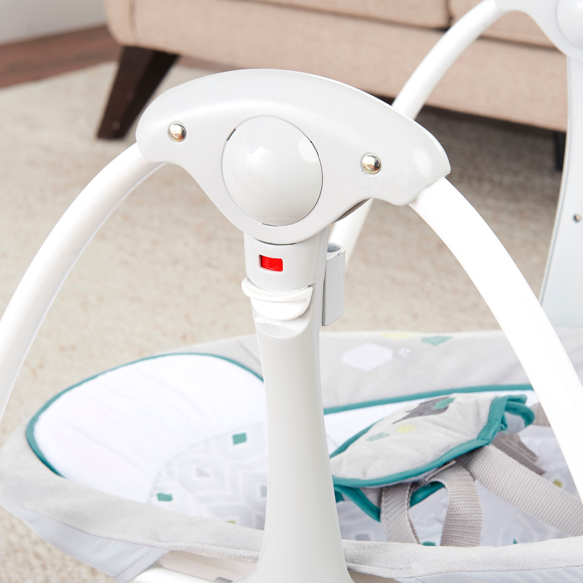 ingenuity Babyschaukel »ConvertMe Swing-2-Seat Portable Swing - Nash«, mit automatischer Schaukelfunktion und Sound-Effekt