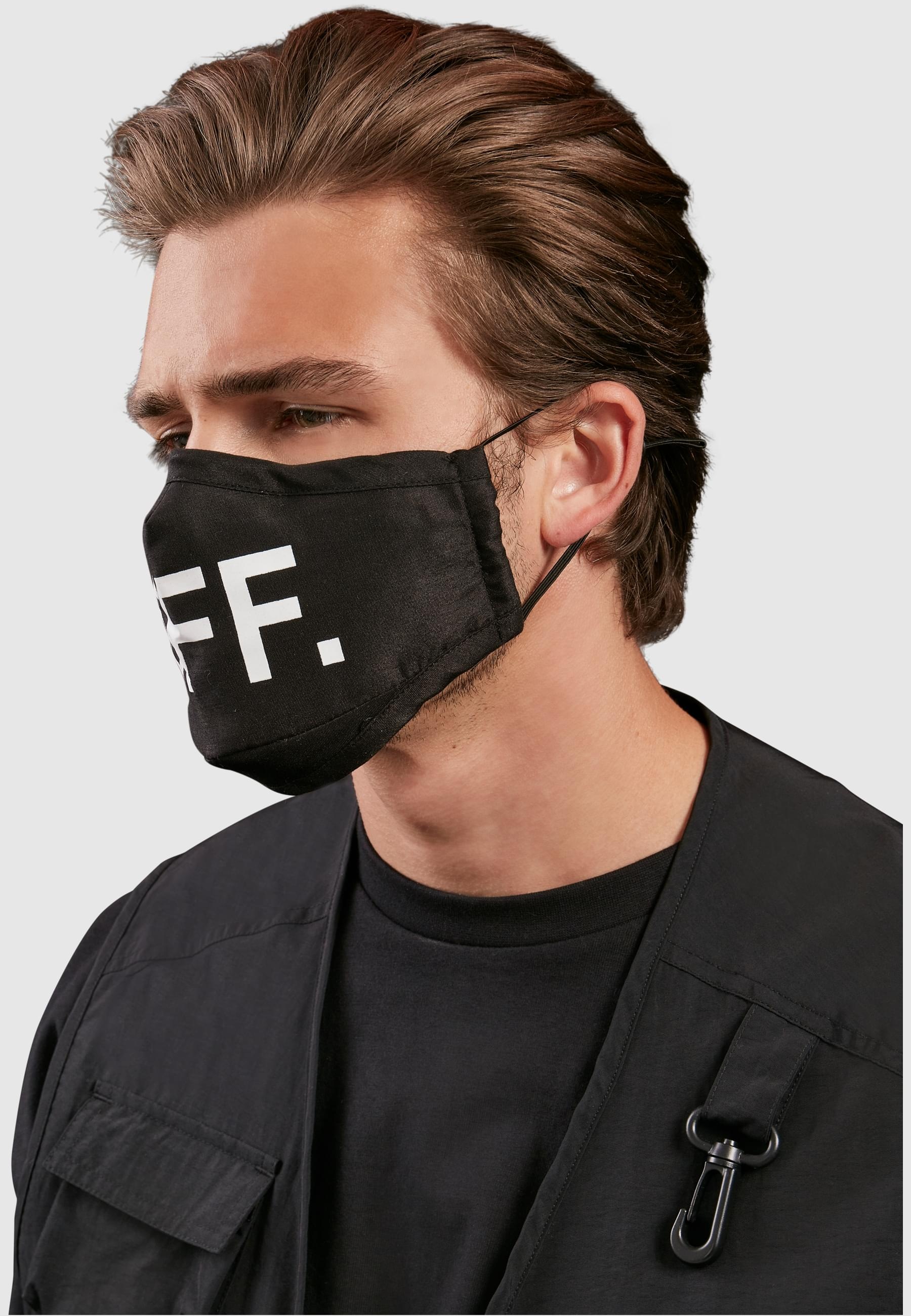 MisterTee Mund-Nasen-Maske »MisterTee Unisex Face Mask OFF 2-Pack«