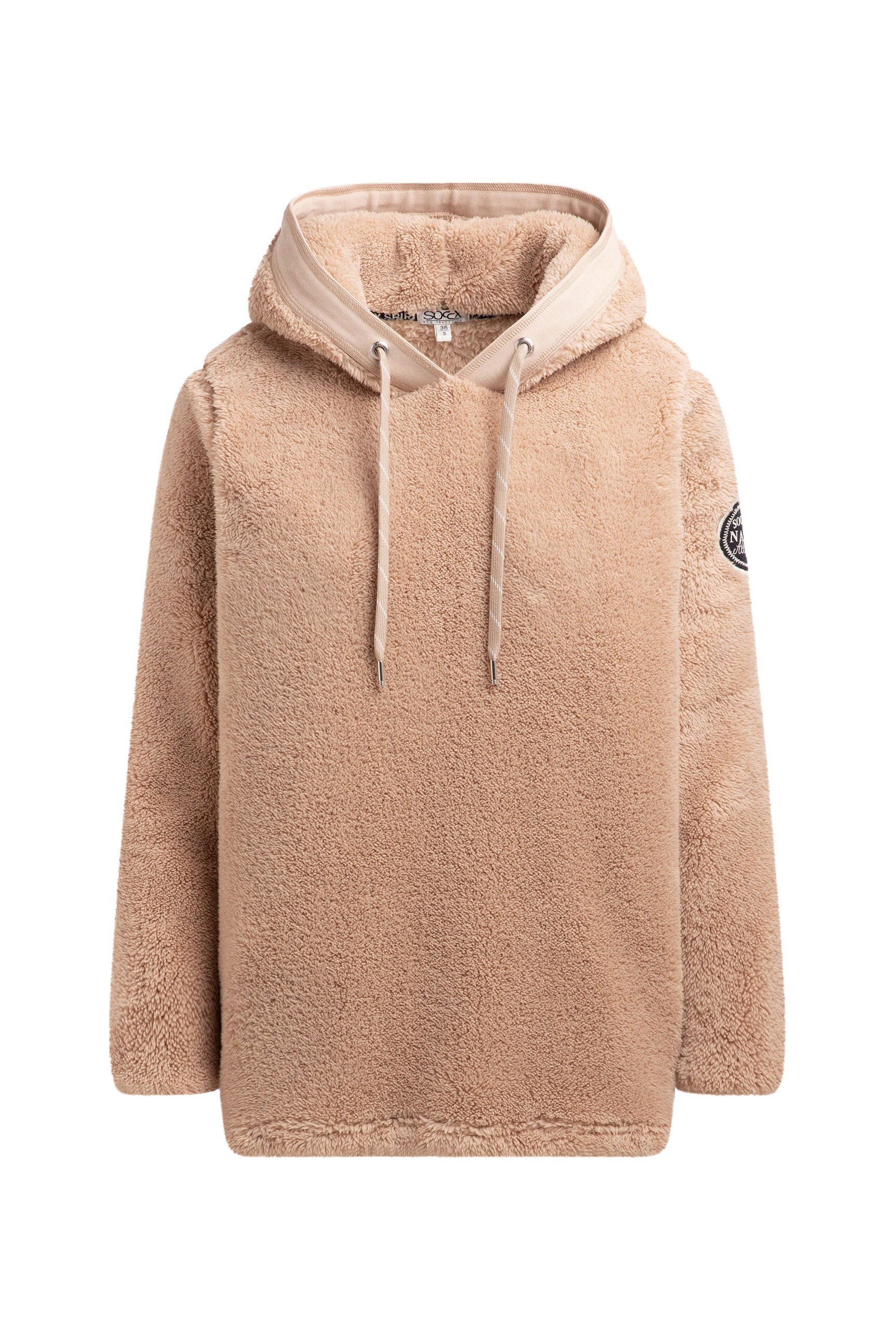 SOCCX Kapuzensweatshirt, mit Seitenschlitze günstig online kaufen