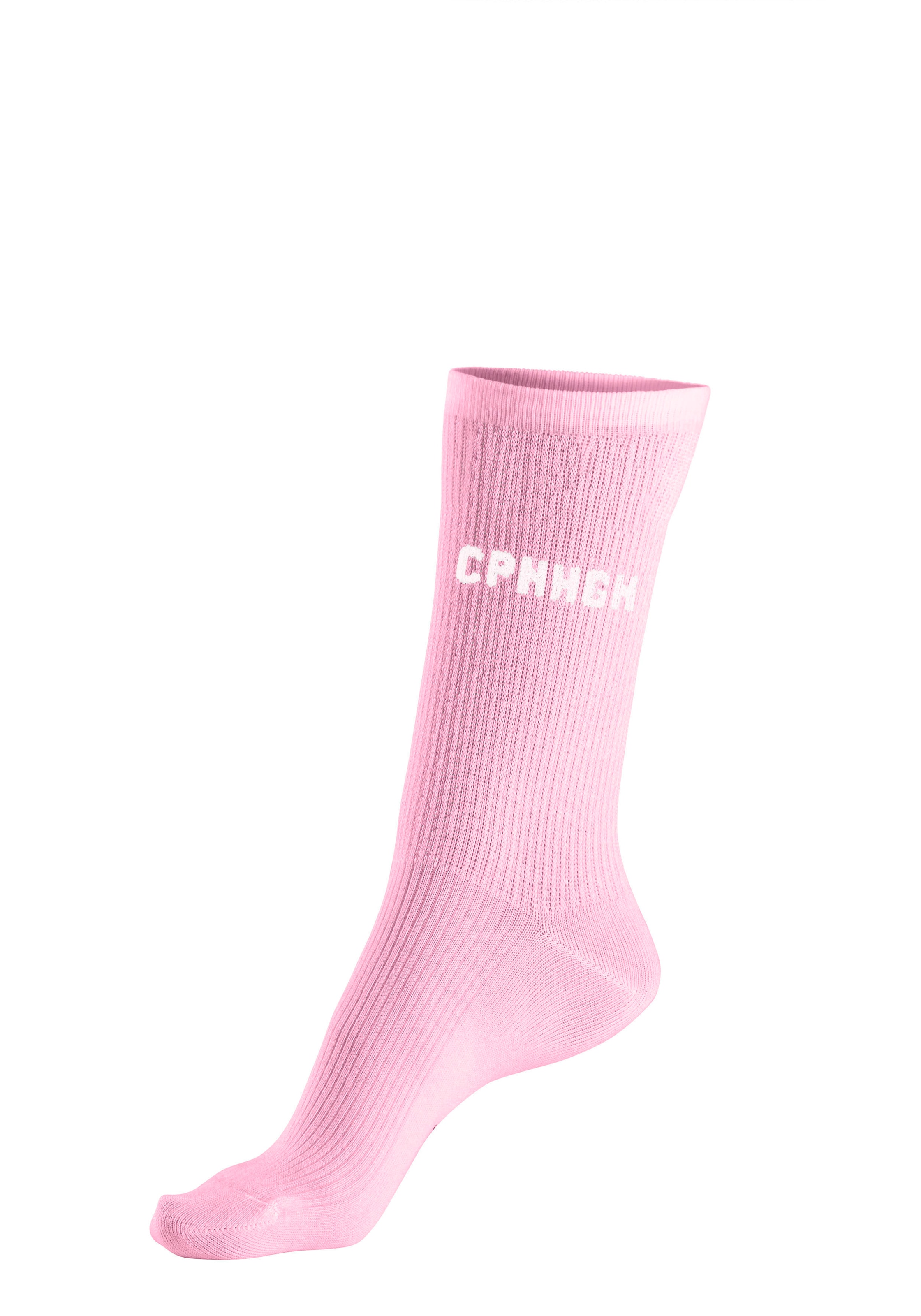 Copenhagen Studios Basicsocken, (Packung, 3 Paar), mit Rippstruktur und Stickerei