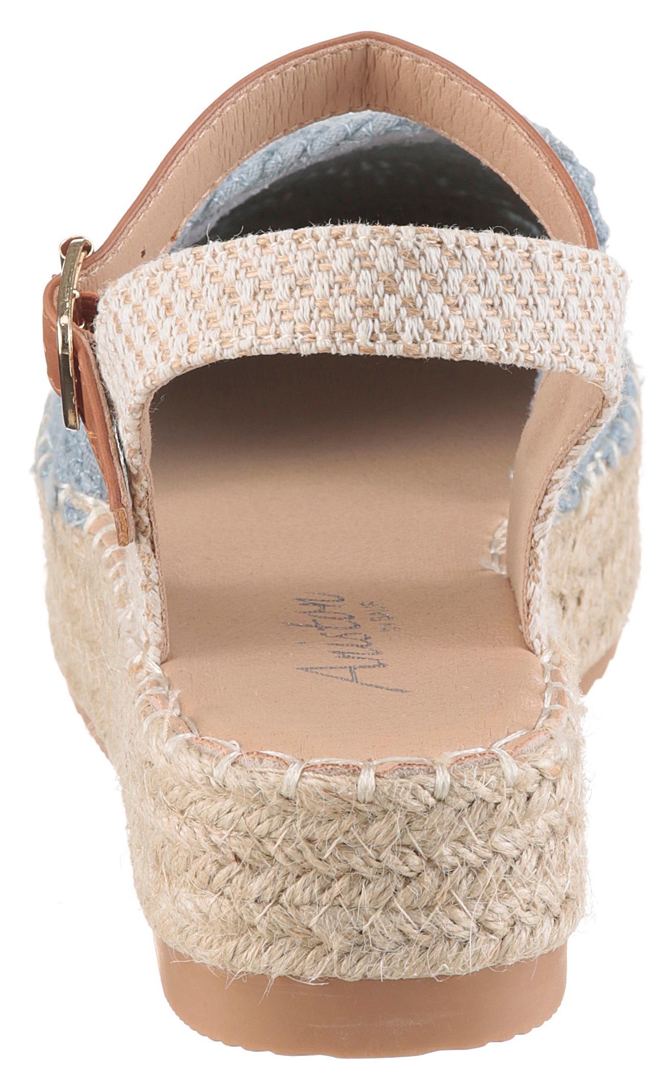 Aniston SHOES Plateausandale Häkel-Sandale, Sommerschuh, Urlaubsschuh - NEU günstig online kaufen