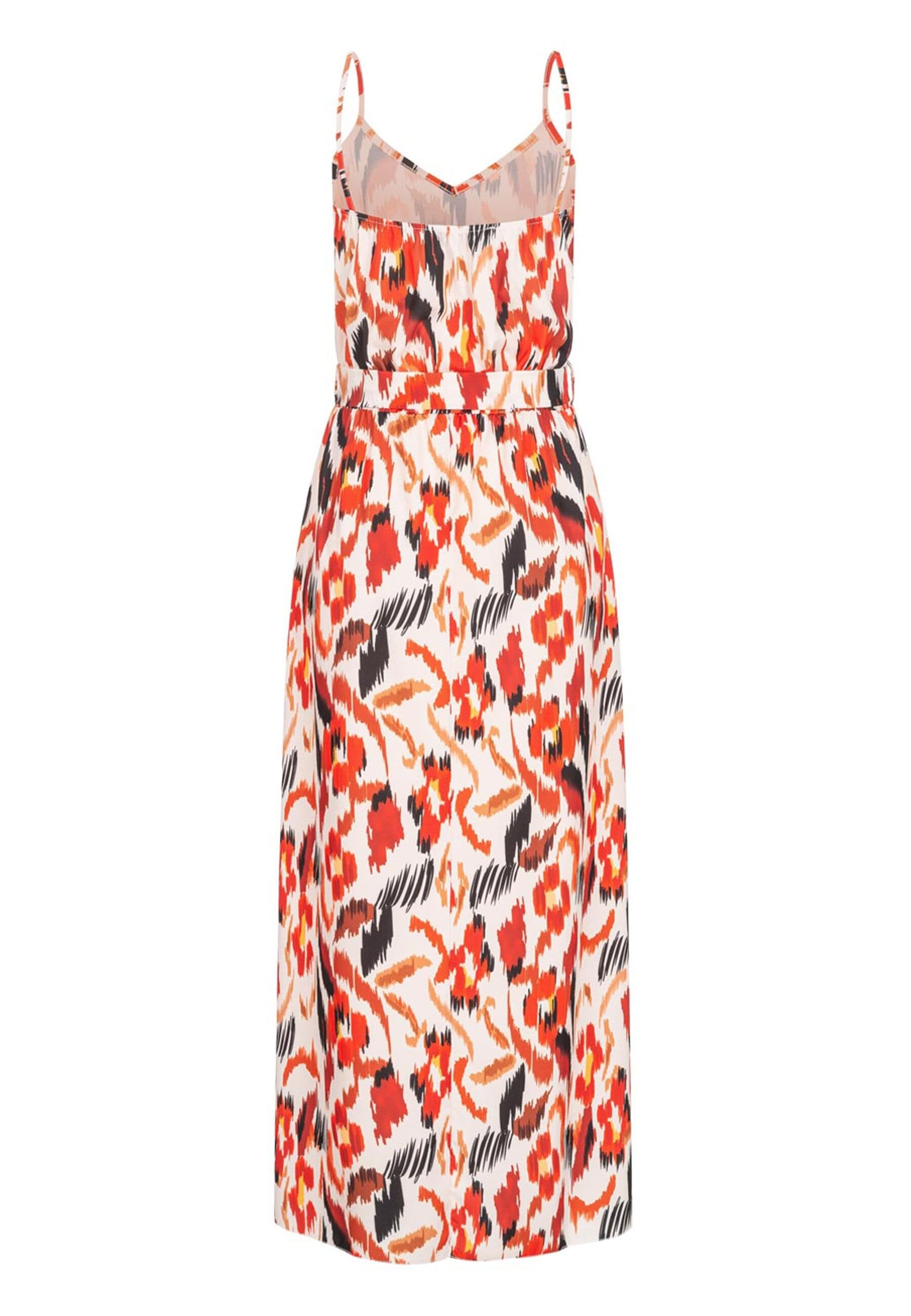 CLOUD 5IVE Shirtkleid "CLOUD 5IVE Maxi-Kleid mit V-Neck und Bindegürtel" 1 günstig online kaufen