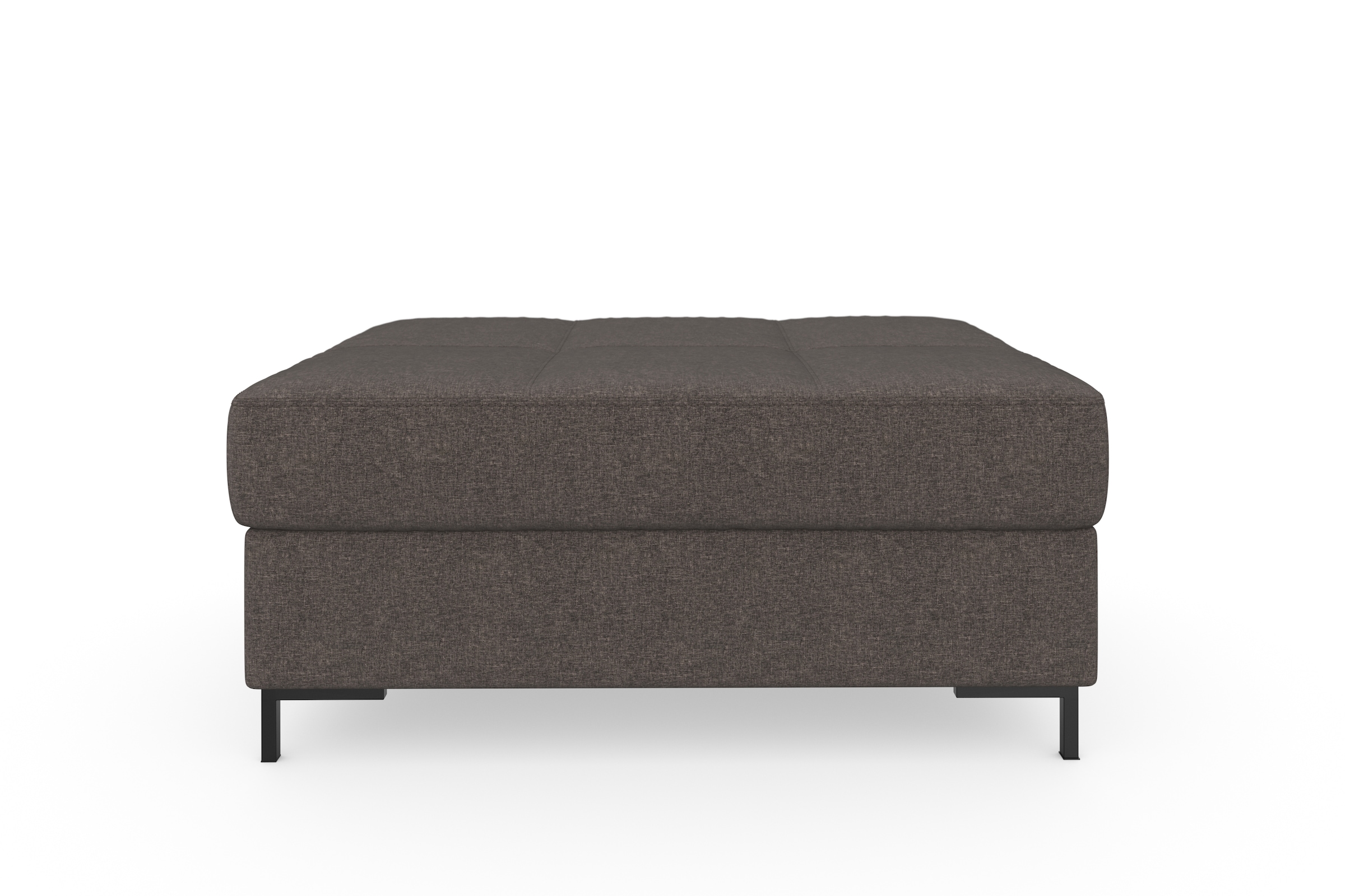 DOMO collection Polsterhocker "Capelo bequem, Federkernunterfederung, B/T 100/70cm" inklusive Federkern