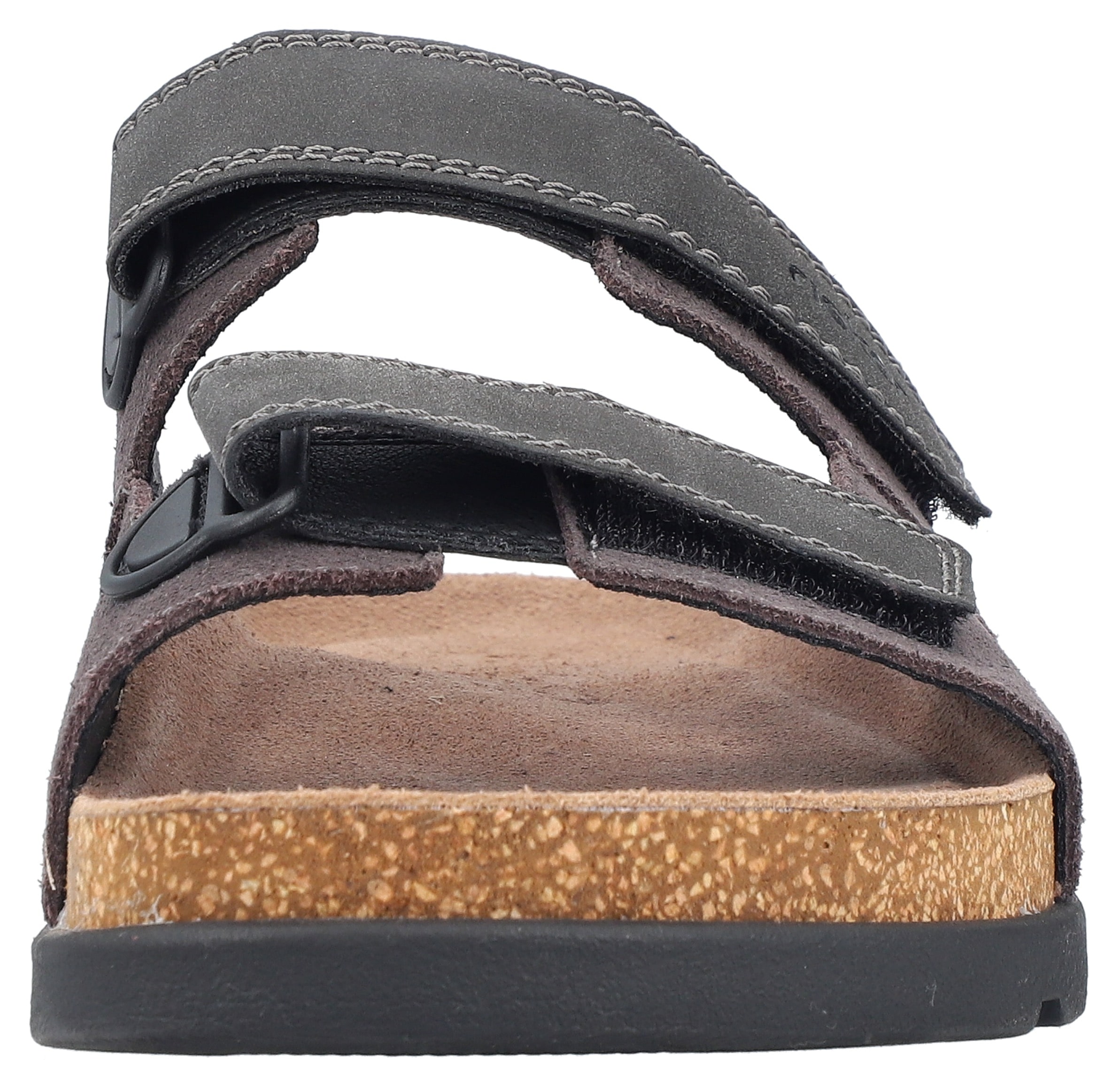 Rieker Pantolette, Sommerschuh, Strandschuh, Hausschuh mit vorgeformtem Fußbett