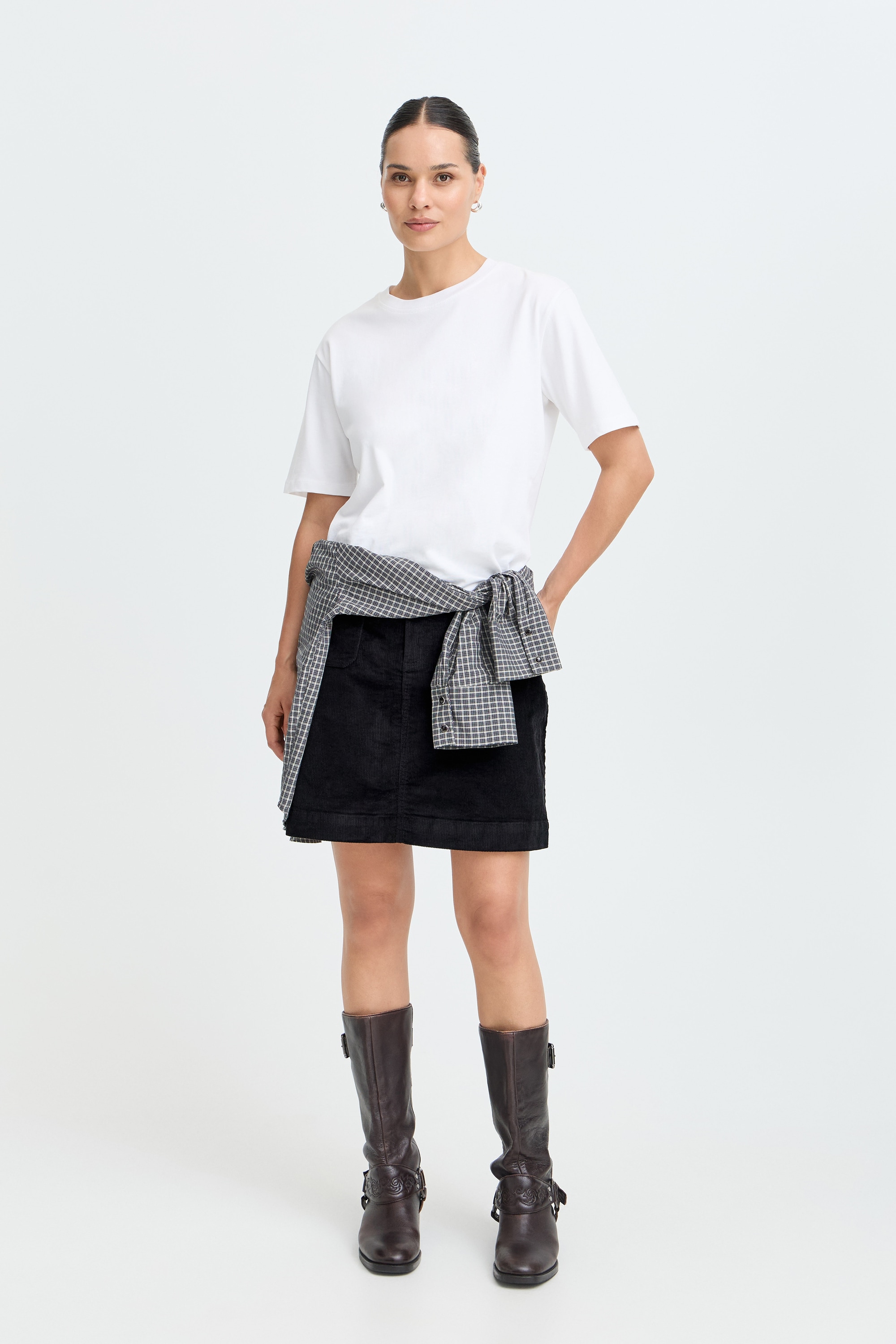 b.young Midirock »Damen Casual BYDASIK«