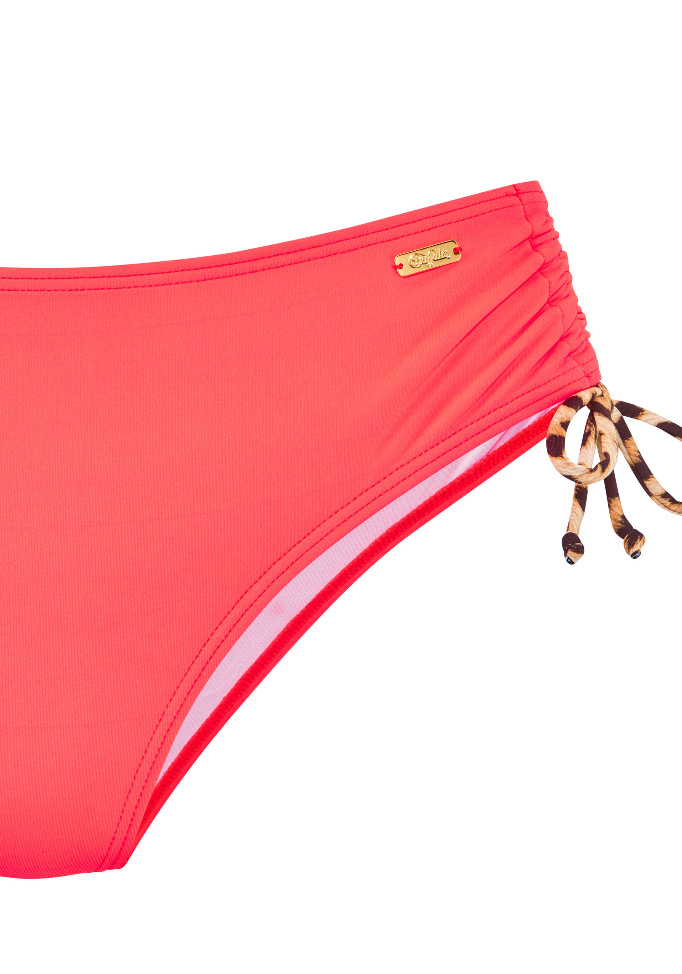 Buffalo Bikini-Hose »Lovisa« mit Animalprint in Kontrastdetails