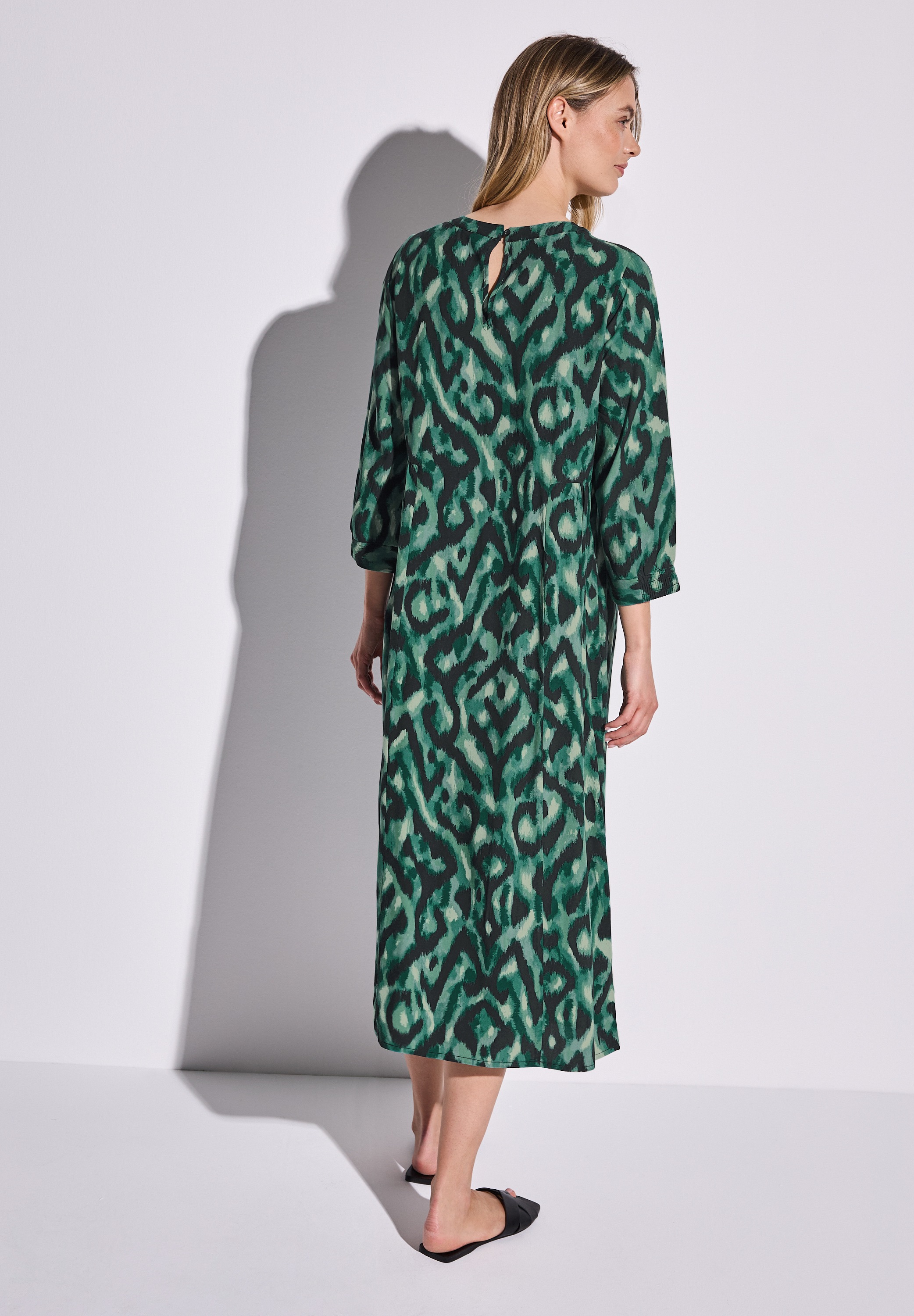 STREET ONE Midikleid Ohne Taschen aus Viskose günstig online kaufen