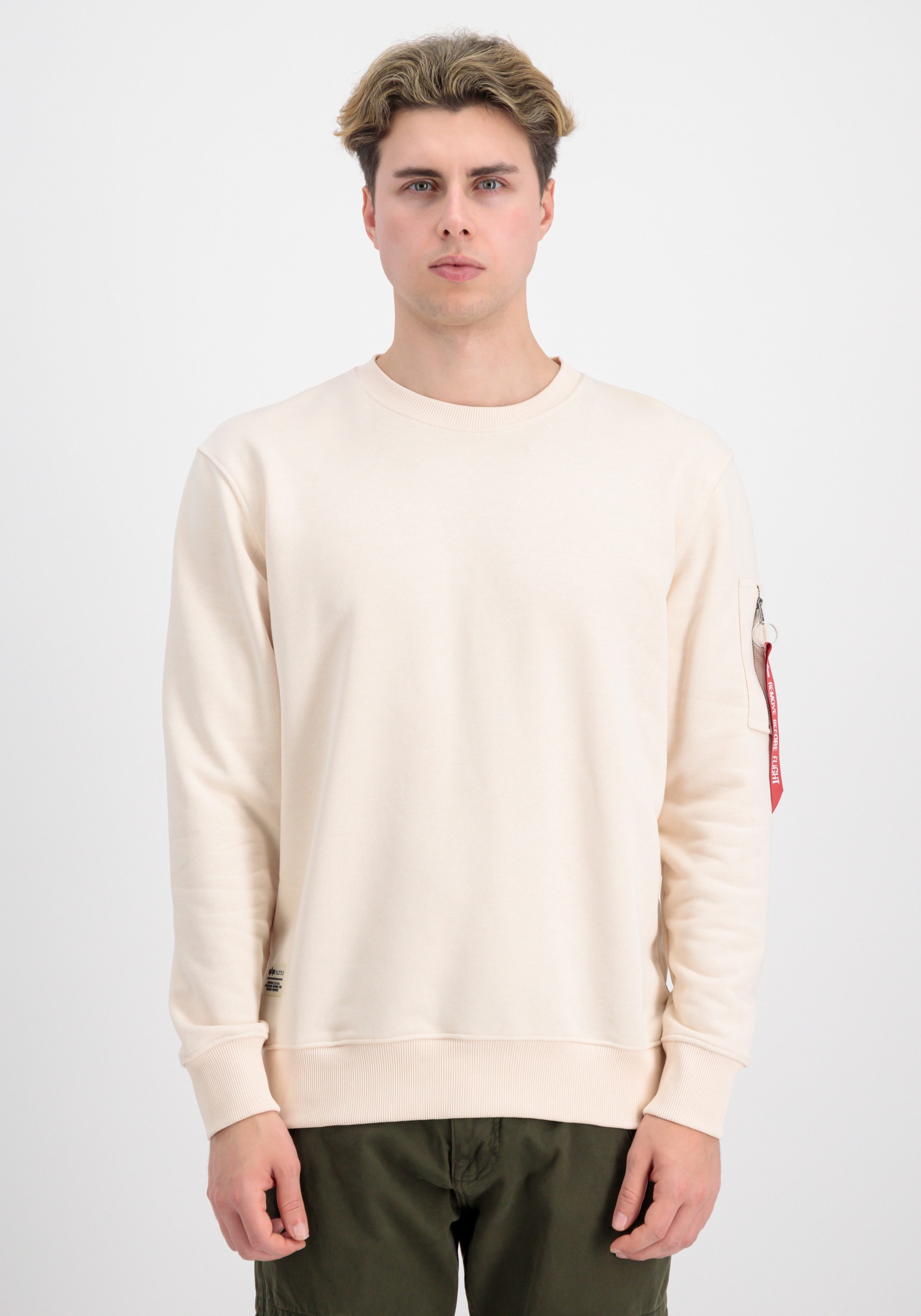 Alpha Industries Sweater "Alpha Industries Men - Sweatshirts USN Blood Chit Sweater"