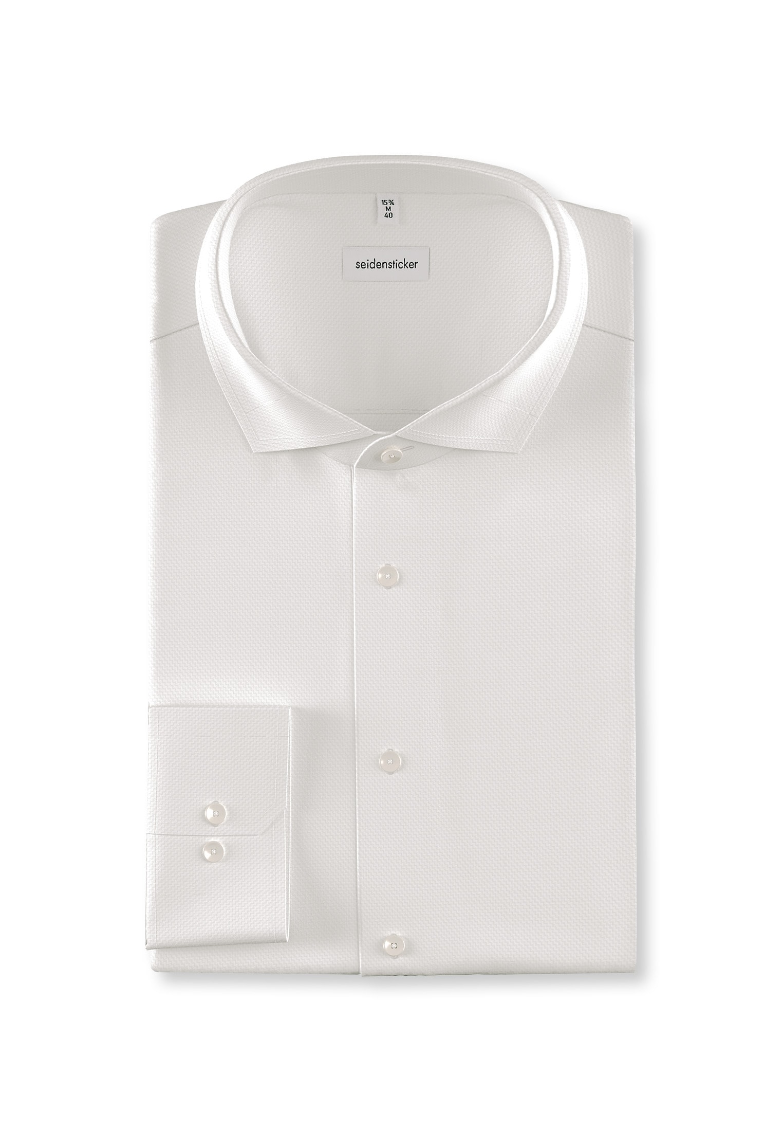 seidensticker Businesshemd »Schwarze Rose« Regular 1/1 Kentkragen Struktur