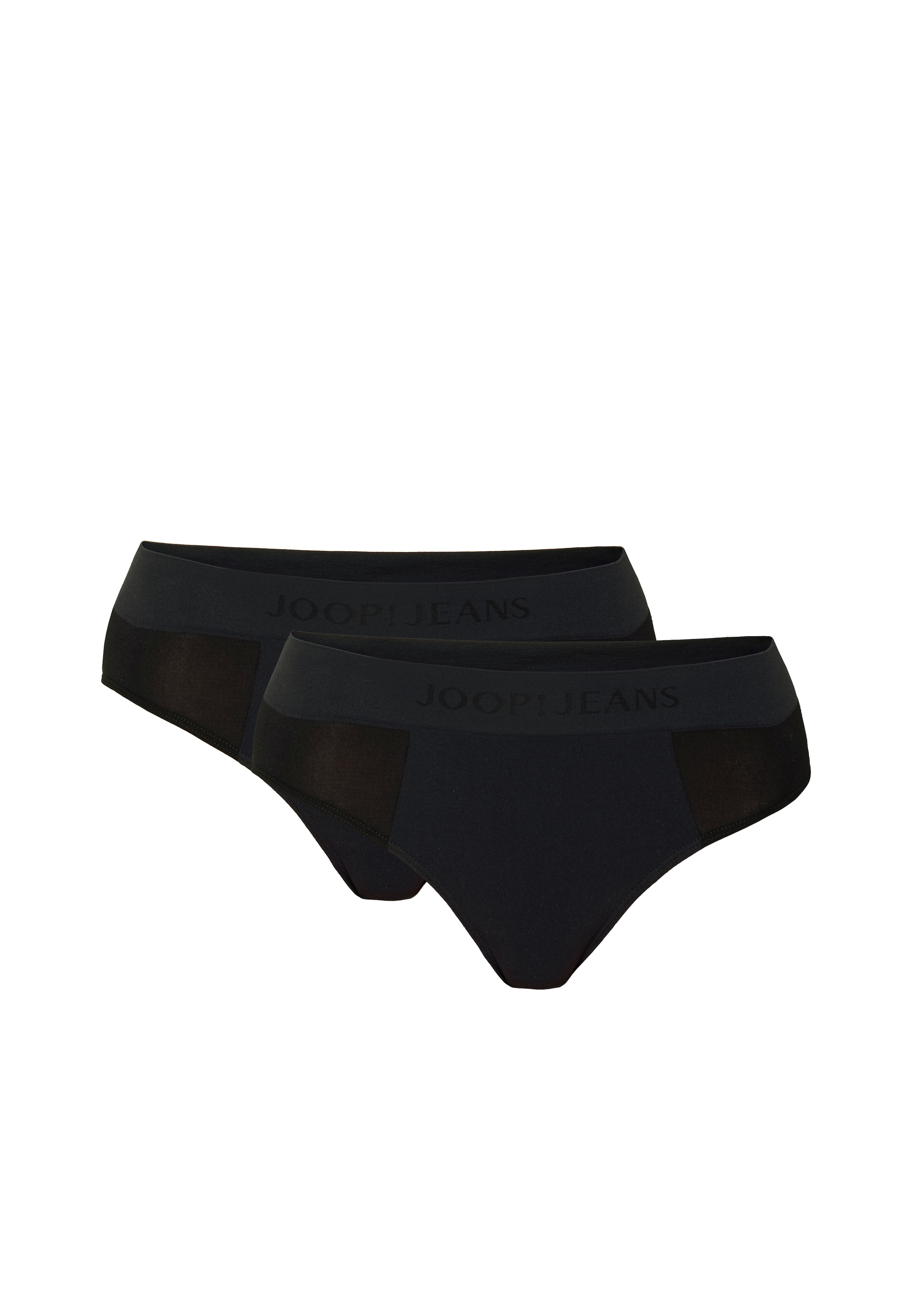JOOP! Jeans Slip »Seam Free« 2er Pack,  mit Mesh-Einsatz und breitem Logobund