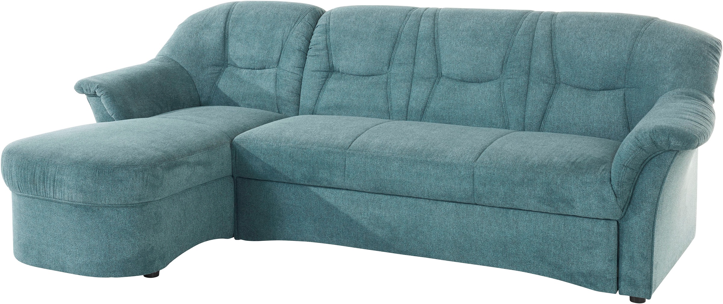 DOMO collection Ecksofa »Sarafina zeitlos und komfortabel, optional mit Federkern, L-Form«, wahlweise mit Bettfunktion