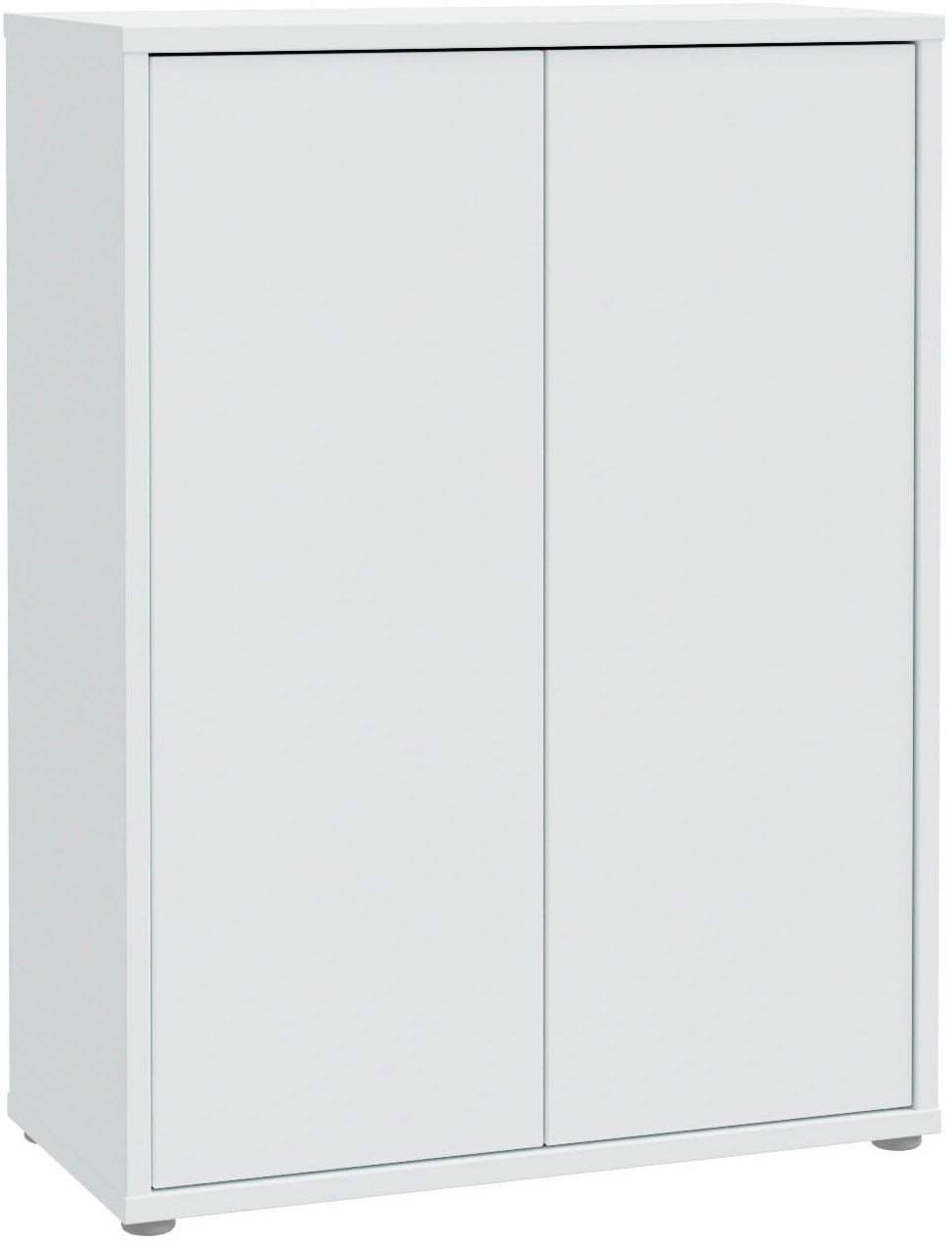 FORTE Schuhschrank "Alice Springs, Schuhschrank, Platz für 15 Paar Schuhe, 2 Türen" B/H/T 74,5/99,1/34,9 cm, Stauraumschrank, Mehrzweckschrank, grifflose Front, Push to open
