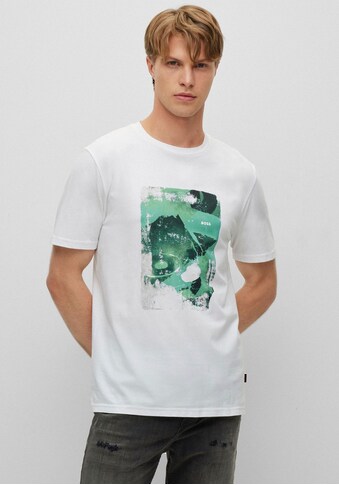 BOSS ORANGE T-Shirt »Teabstract 10228916 01«, mit großem Fotoprint kaufen