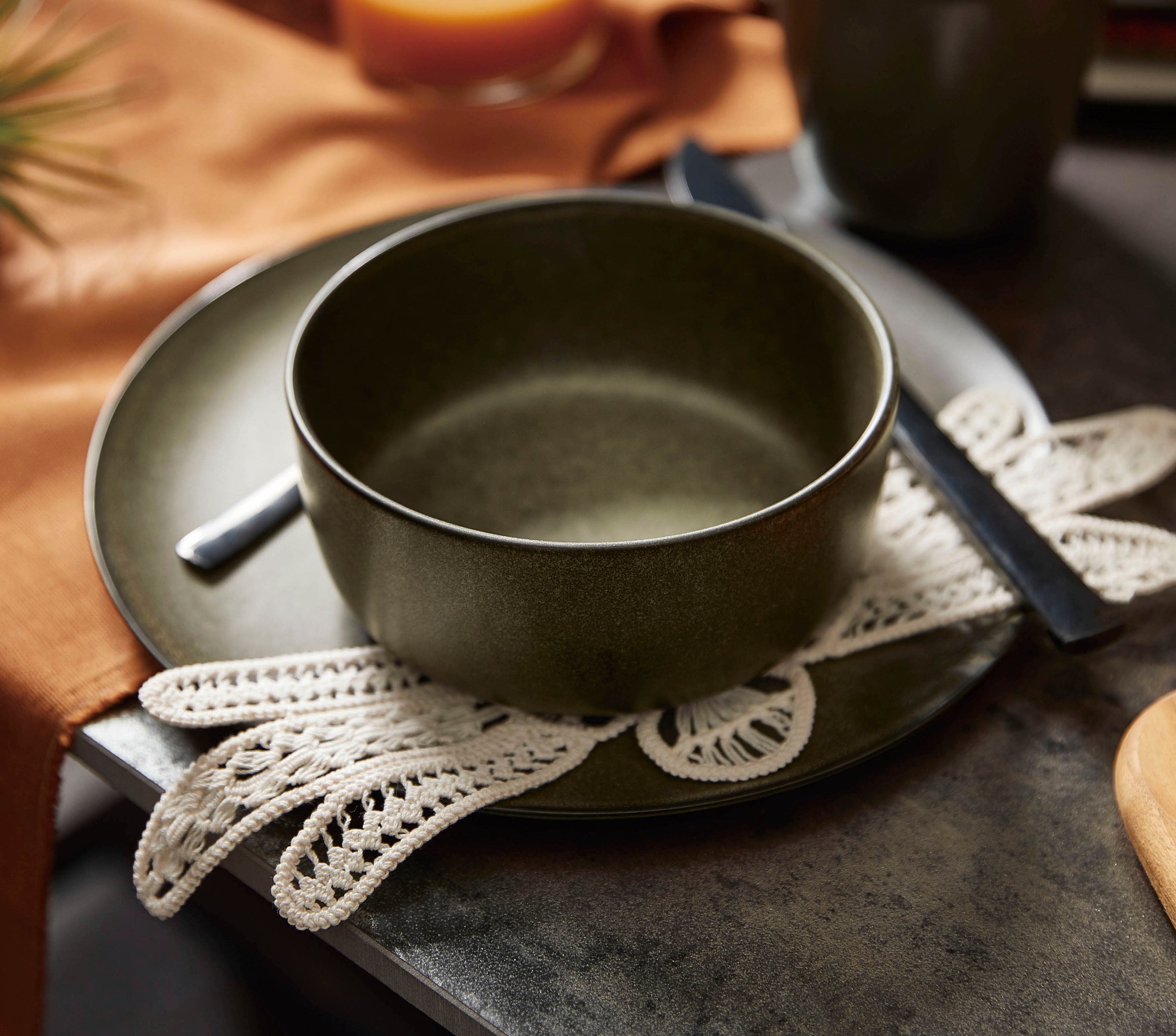 Thumbnail - aida RAW Schale "RAW" 6 Stk. aus Steinzeug Steinzeug, Ø 13,5 cm