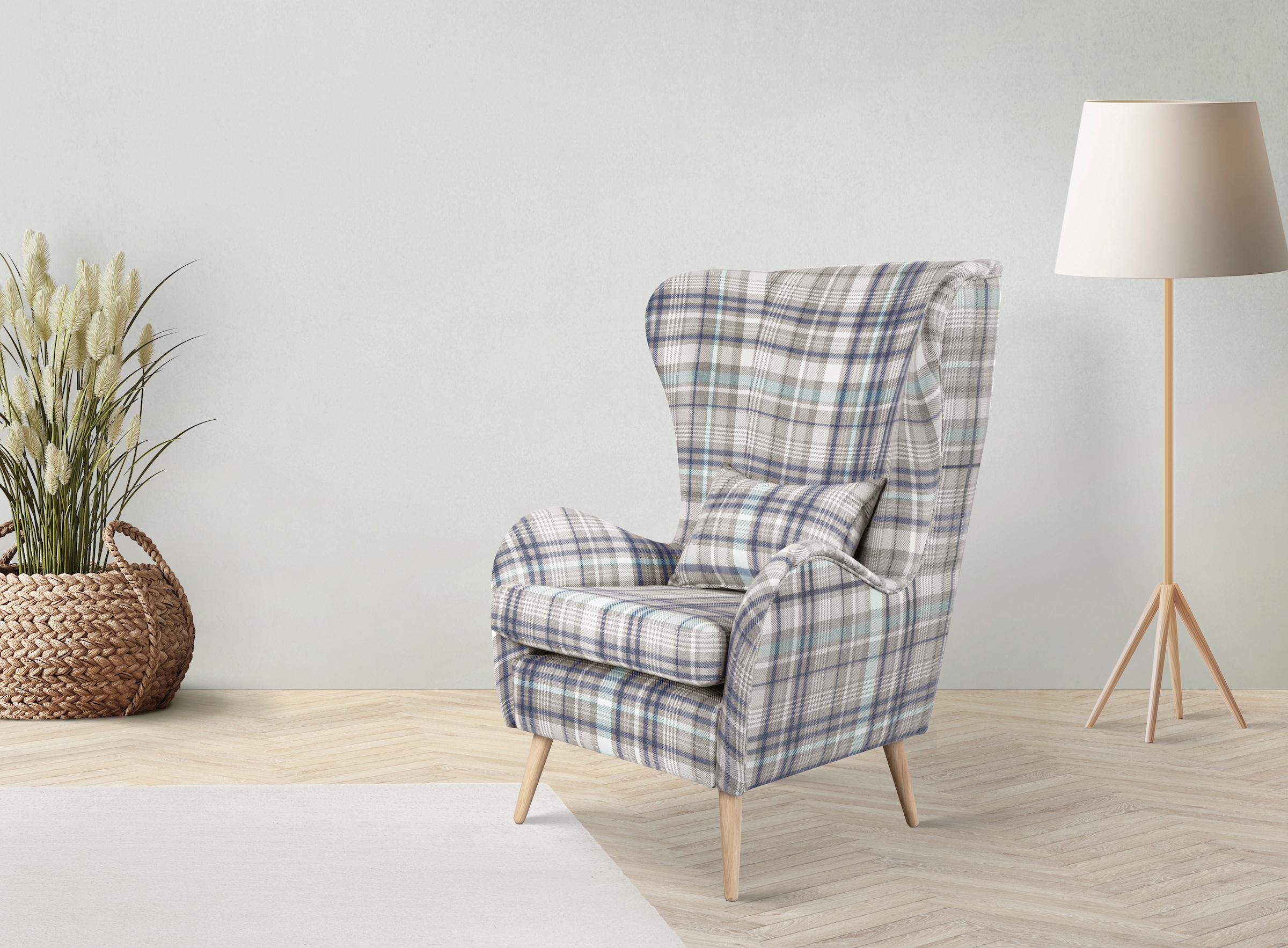 Sessel »Charles Ohrensessel«, groß und gemütlich in modernem Design