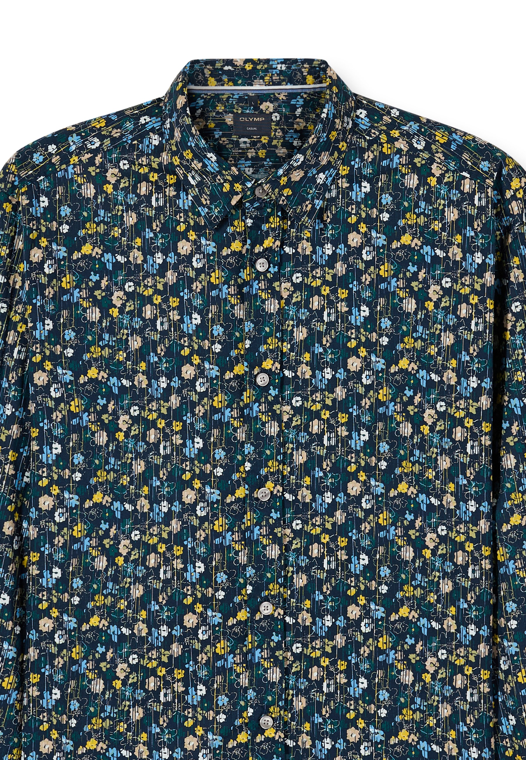 OLYMP Langarmhemd »OLYMP Casual, regular fit, Kent«