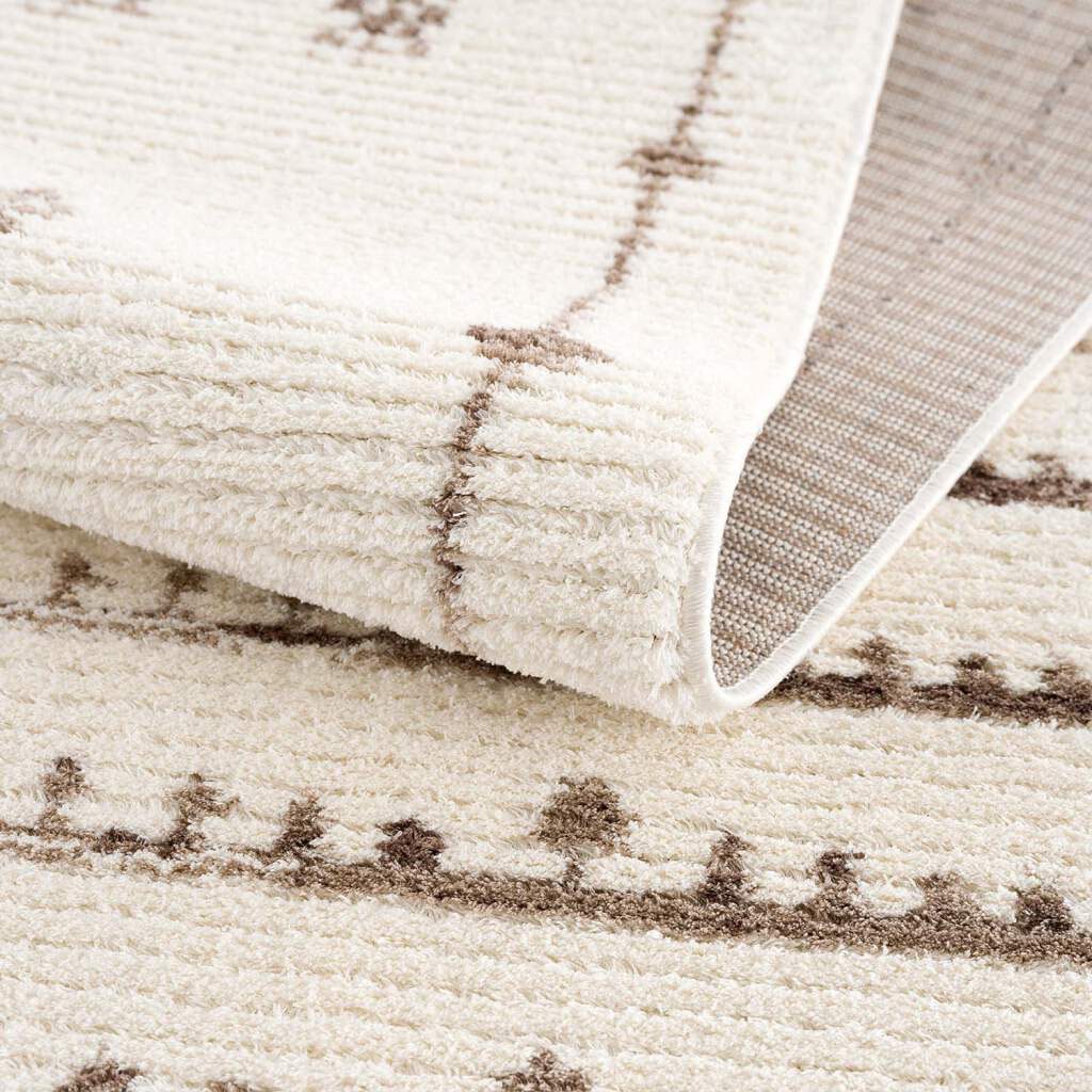 Carpet City Teppich »April 2308«, rechteckig, 10 mm Höhe, Läufer, weich durch Microfaser, Boho Ethno Look, Wohnzimmer