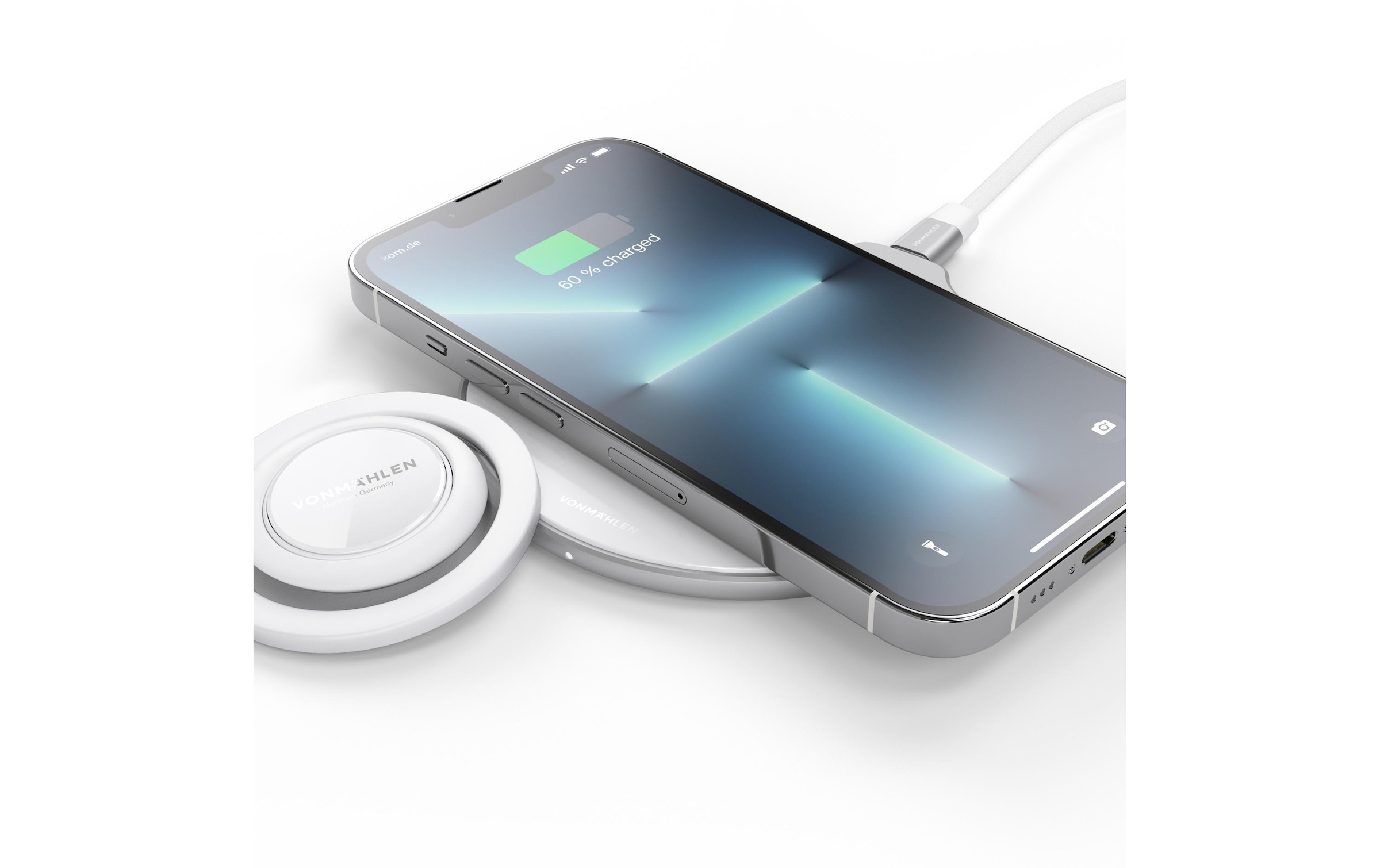 VONMÄHLEN Handy-Halterung »Backflip Mag White«