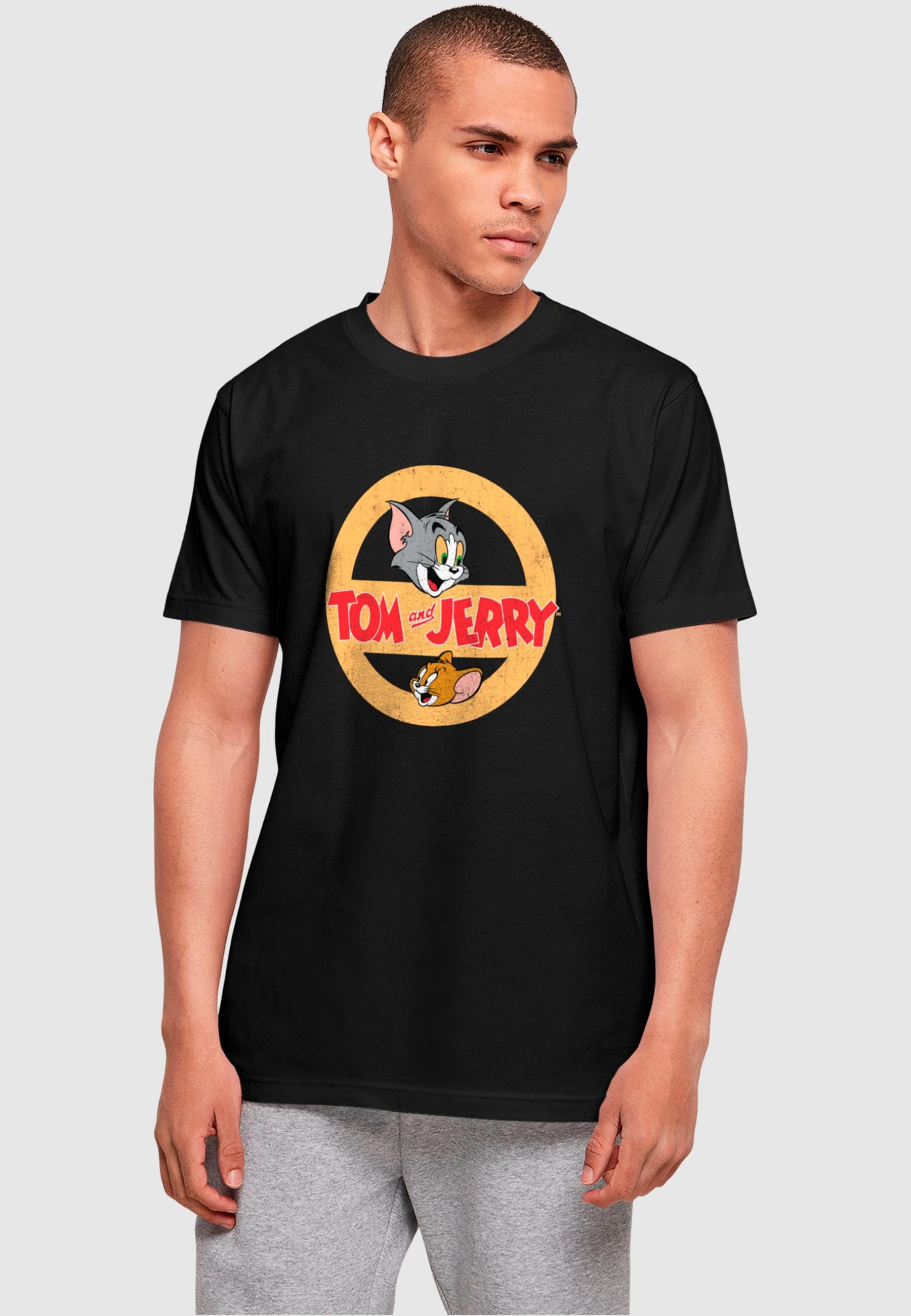 ABSOLUTE CULT T-Shirt "ABSOLUTE CULT Herren Tom and Jerry - Circle One T-Sh günstig online kaufen