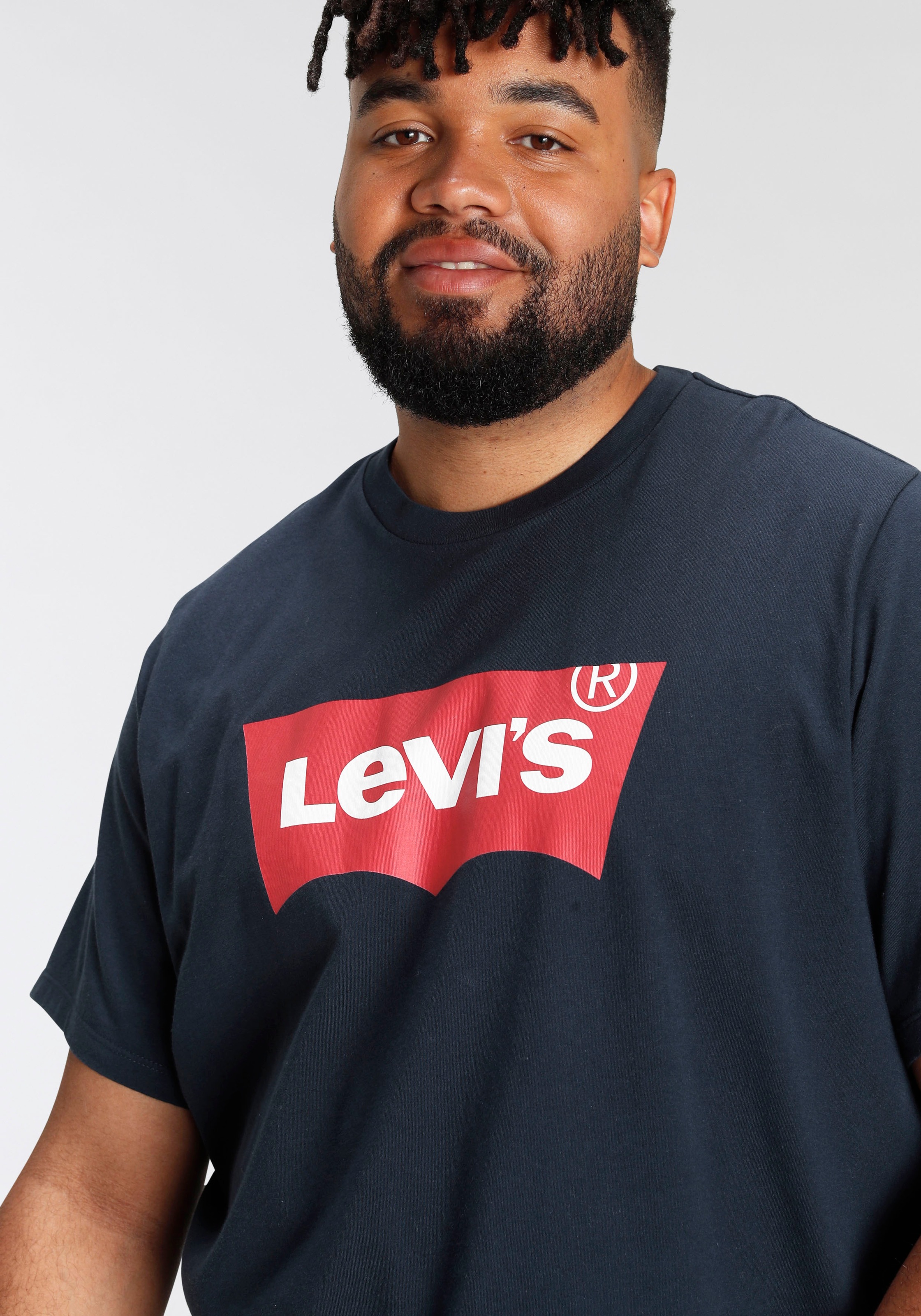 Thumbnail - Levis Plus T-Shirt "LE B&T BIG GRAPHIC TEE" mit Logofrontprint