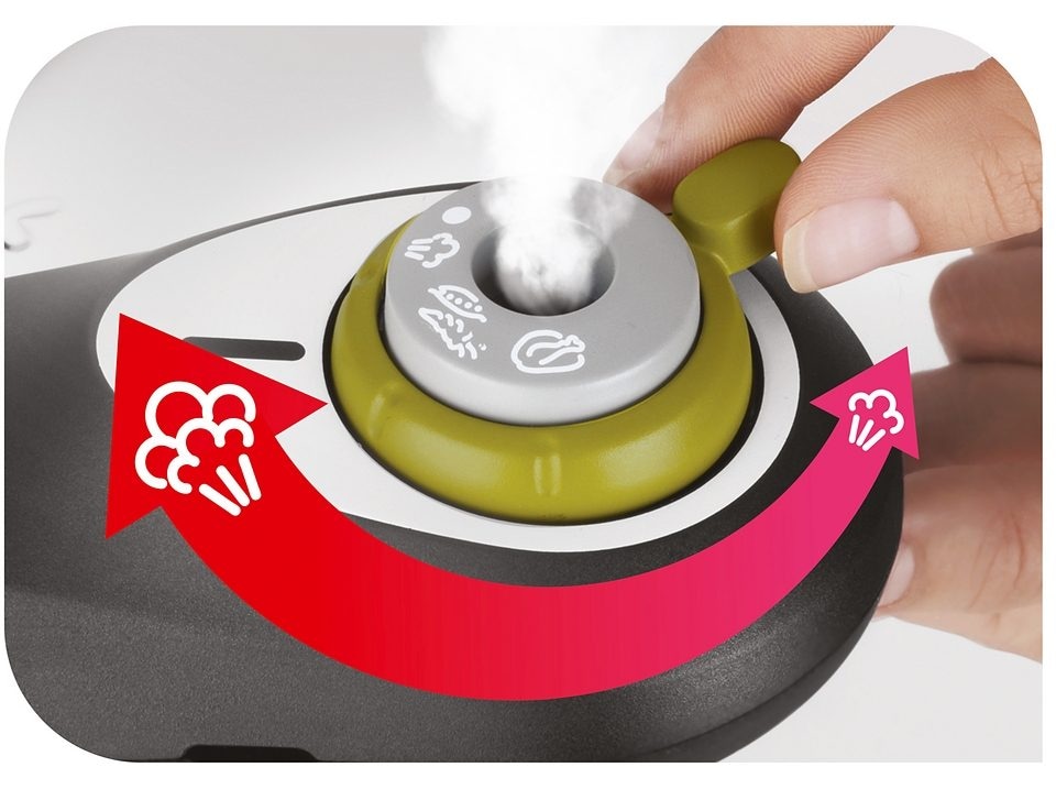 Tefal Schnellkochtopf »Secure 5 Neo, Dampfkochtopf Induktion, Fassungsvermögen 6L«, Edelstahl, (1 tlg.), 5-fach Sicherheitssystem, geeignet für alle Herdarten, P25307