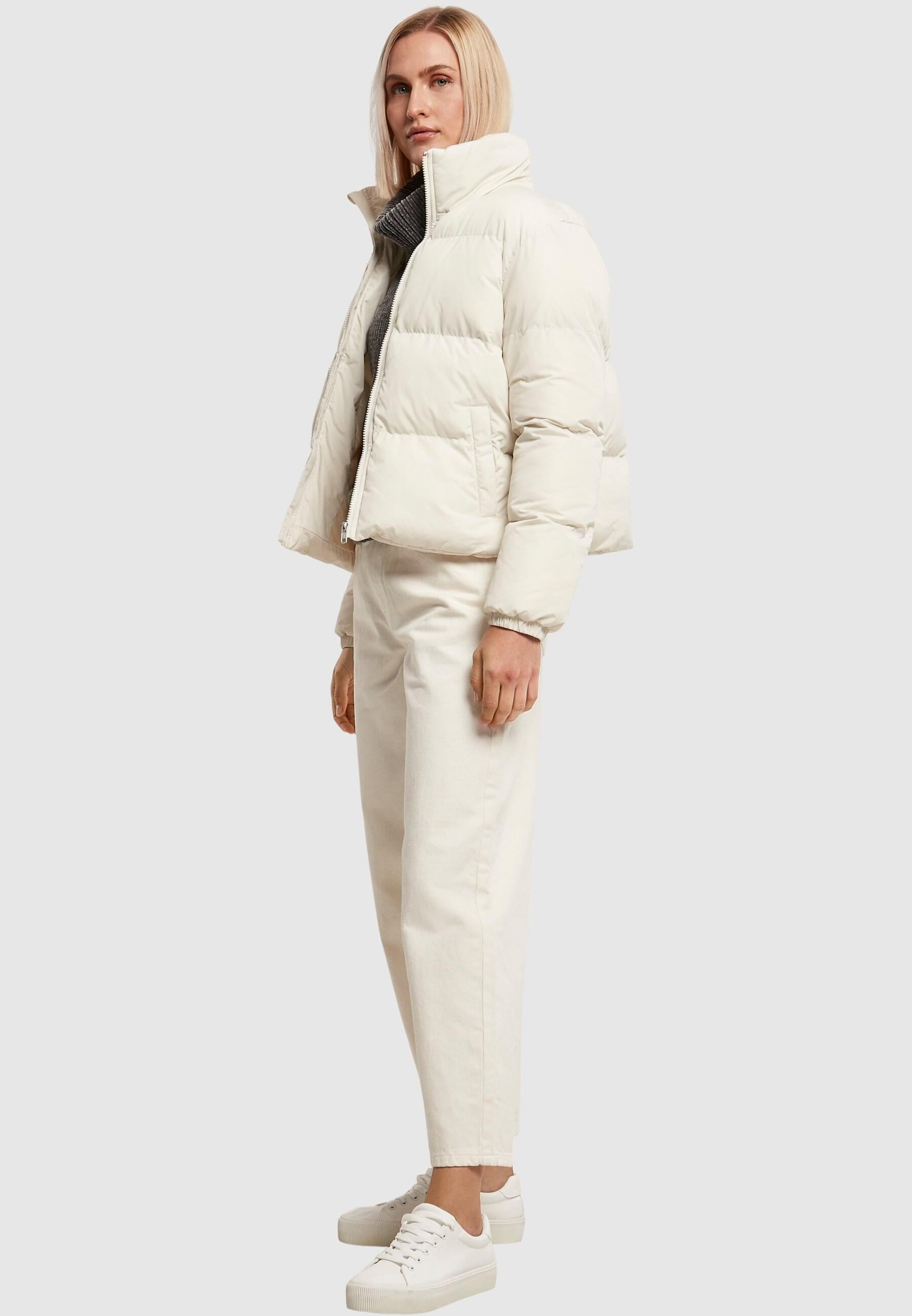 URBAN CLASSICS Winterjacke Peached BAUR online Ladies kaufen ohne »Damen Short (1 Kapuze Jacket«, Puffer | St.)