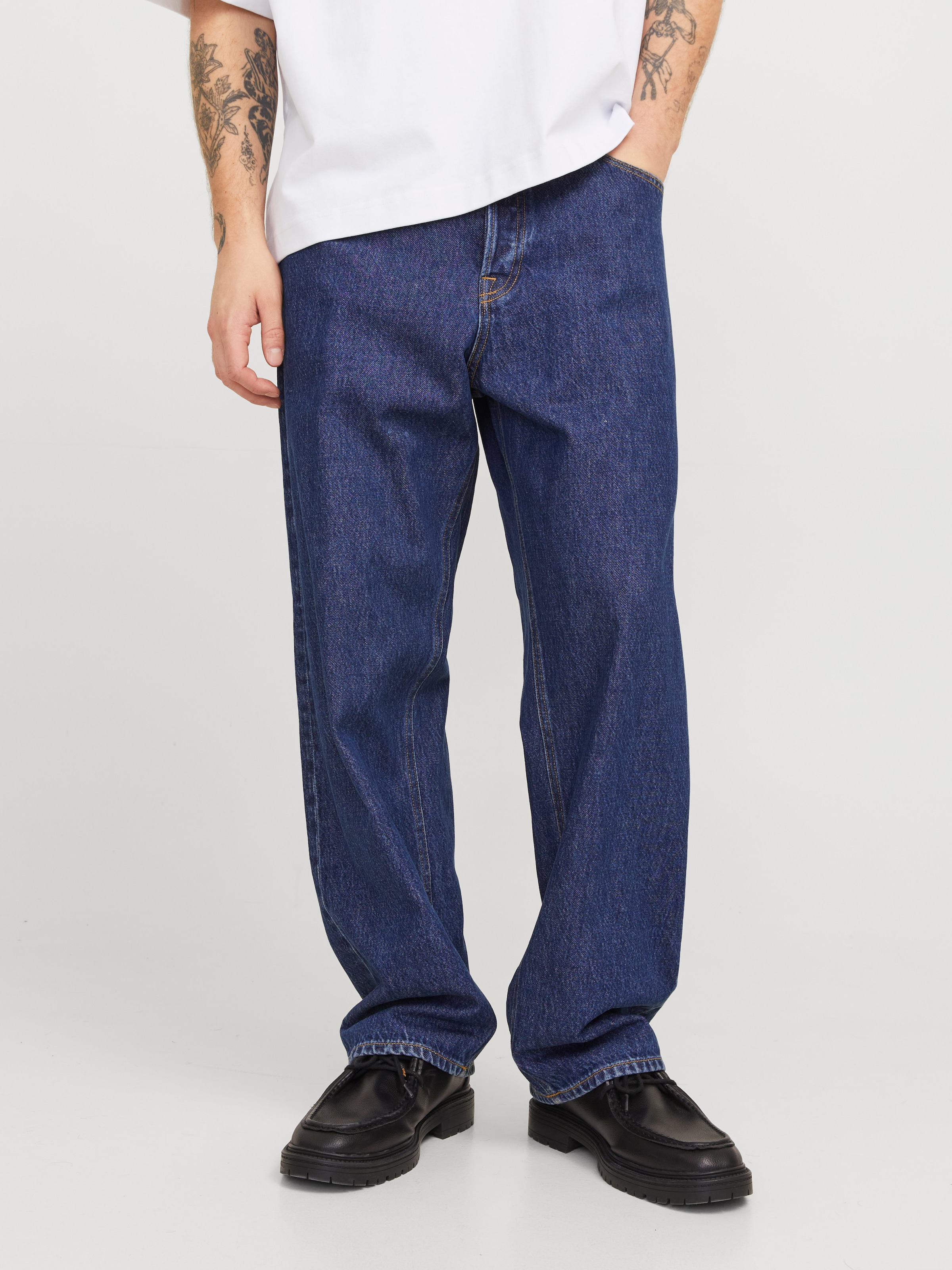 Jack & Jones Relax-fit-Jeans "JJIALEX mit cleanem Look und Taschenvielfalt" günstig online kaufen