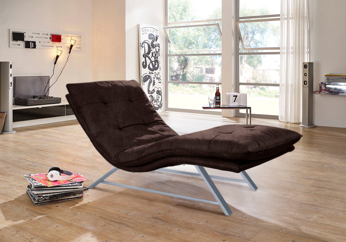 W.SCHILLIG Relaxliege "daily dreams" in Waffelkissen-Optik, wahlweise mit M günstig online kaufen